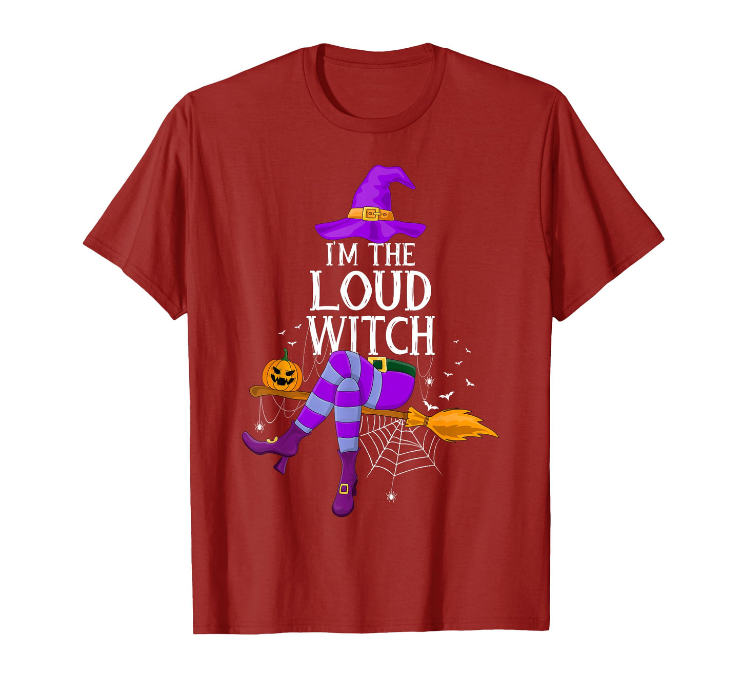 Matching Family Costume I'm The Loud Witch Halloween T-Shirt