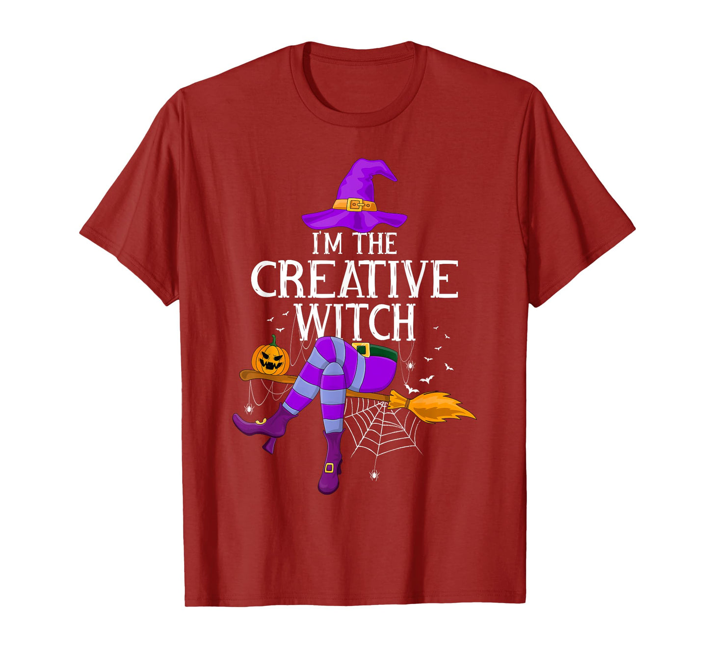 Matching Family Costume I'm The Creative Witch Halloween T-Shirt