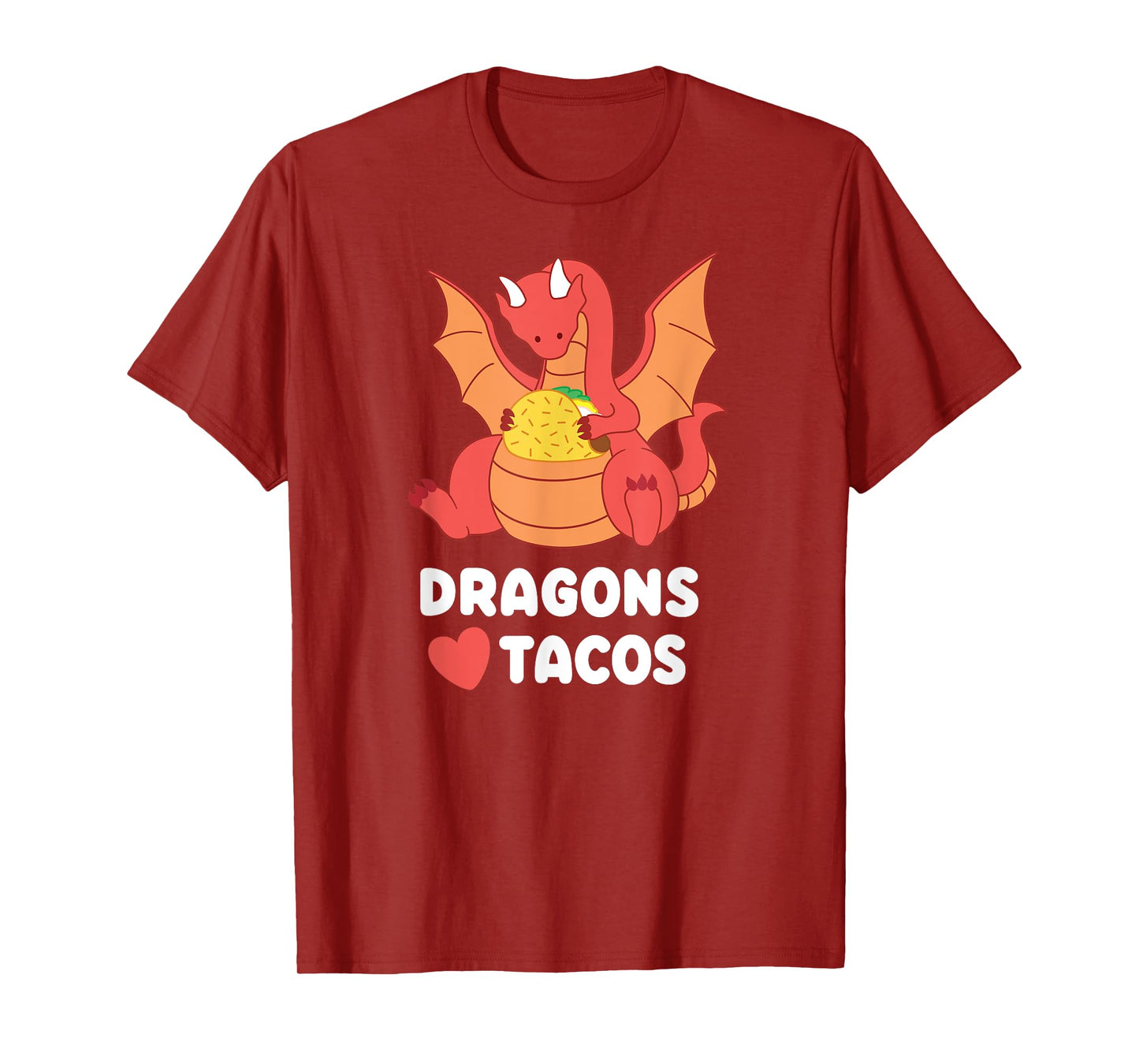 Dragons Love Tacos Shirt Kids Dragon Lovers Gifts T-Shirt