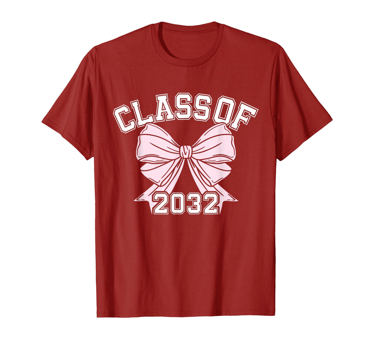Class Of 2032 Coquette Bow Class Of 2032 T-Shirt