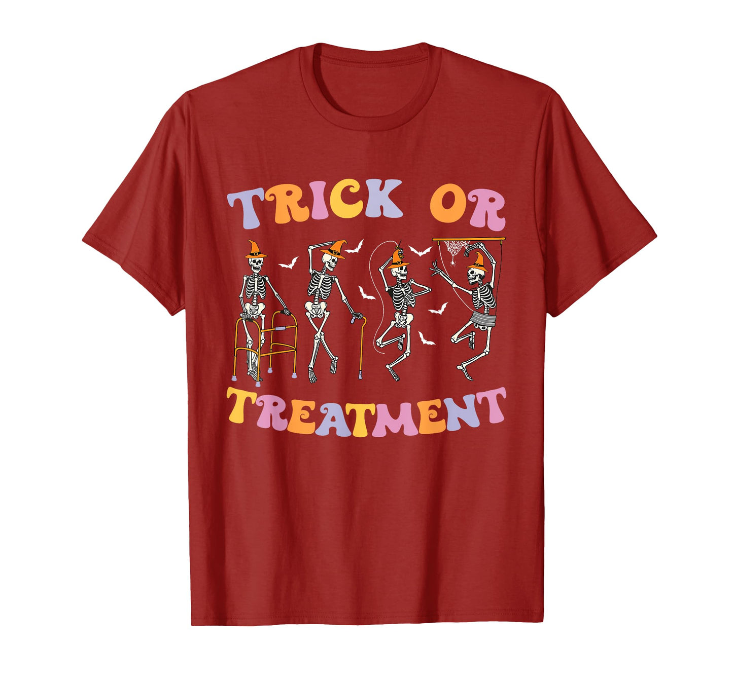 Trick Or Treatment PT Physical Therapy Therapist Halloween T-Shirt