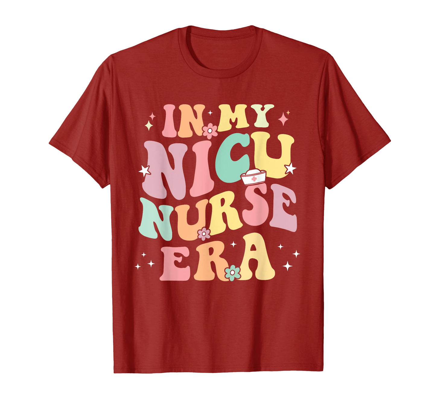 In My NICU Nurse Era Retro Nurse Appreciation Neonatal Nurse T-Shirt
