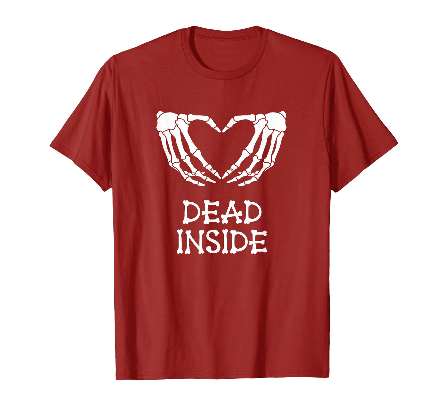 Dead Skull Hands Halloween Funny Matching Family Skeleton T-Shirt