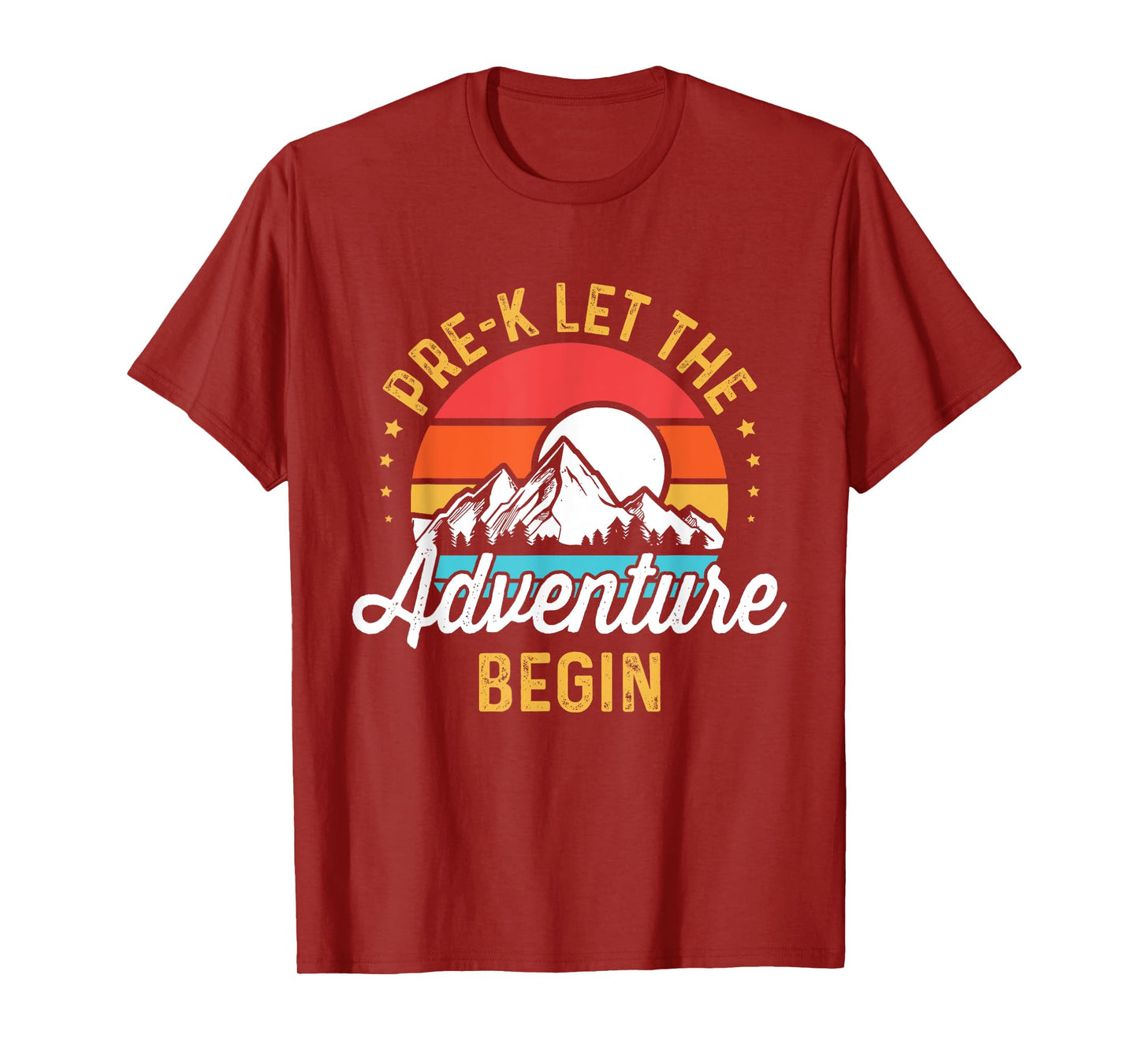 Pre-k Where The Adventure Begins, Kinder Teacher T-Shirt