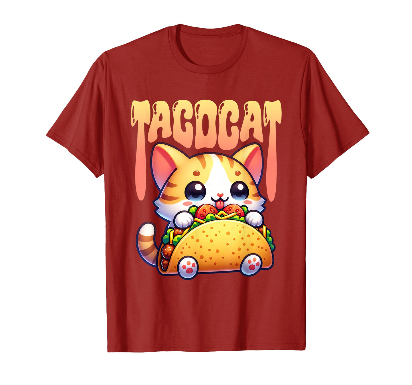 Tacocat. Tacos and Cats Lovers T-Shirt