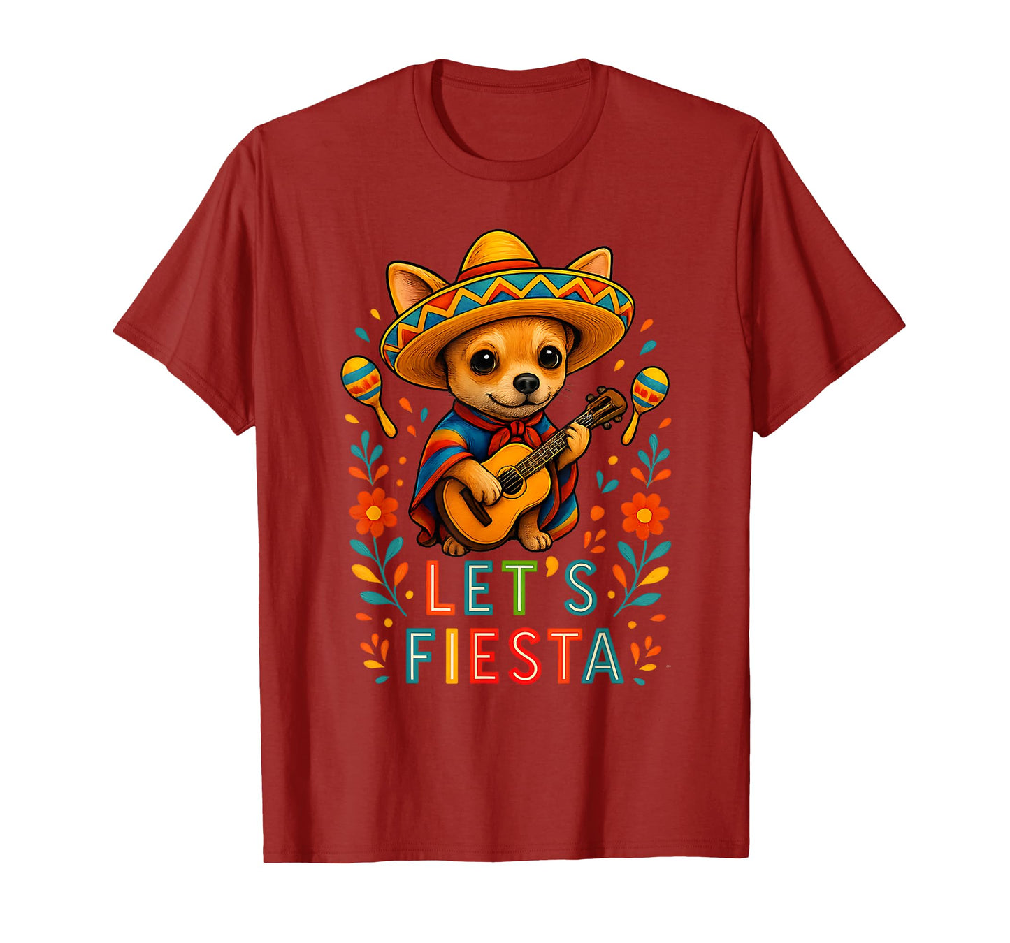Cinco De mayo 2025 Chihuahua dog Lover Sombrero Tacos Fiesta T-Shirt for Men Women Kids