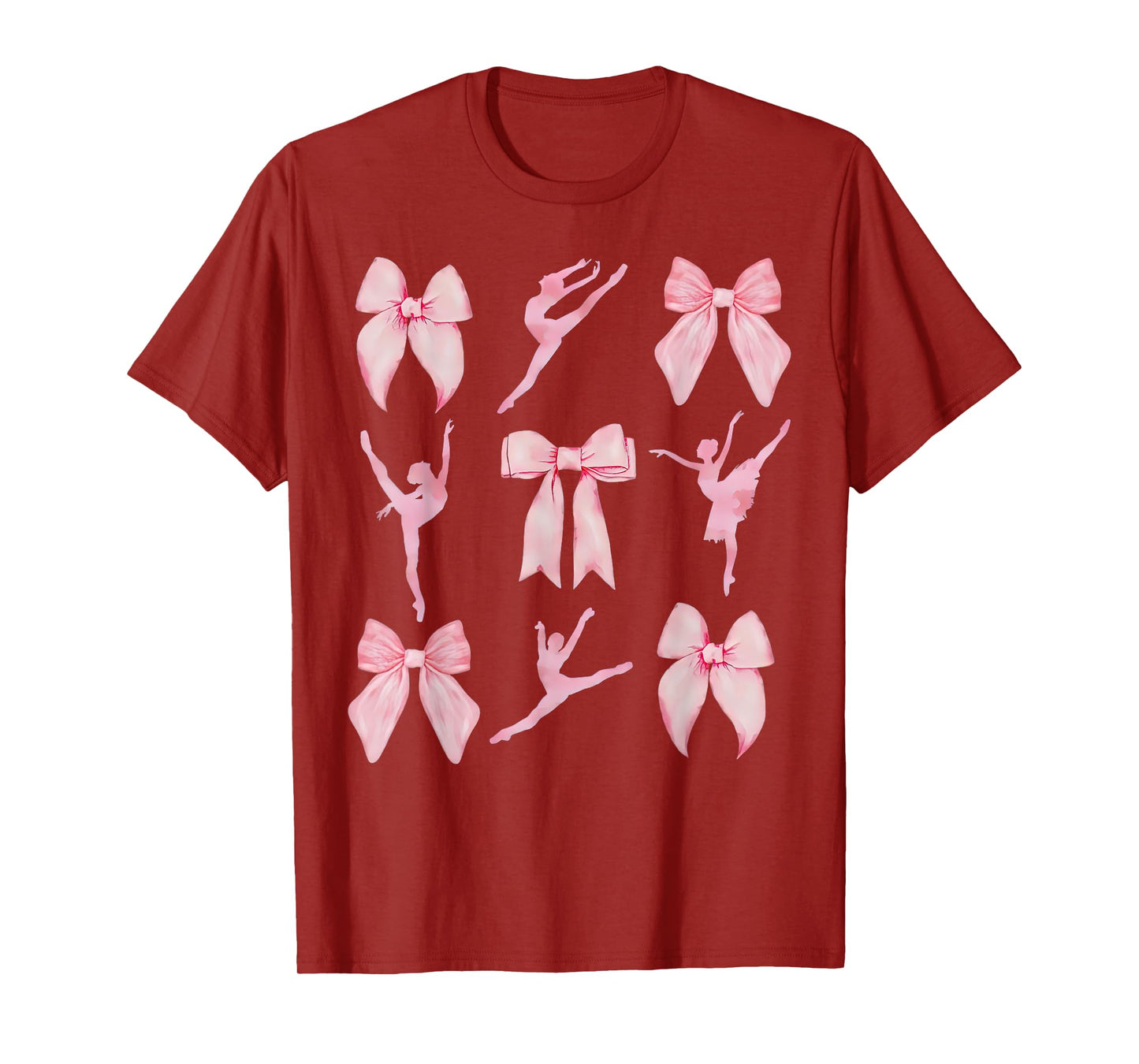 Coquette Bow Ballet Dance Teacher Coquette Women Dancing T-Shirt