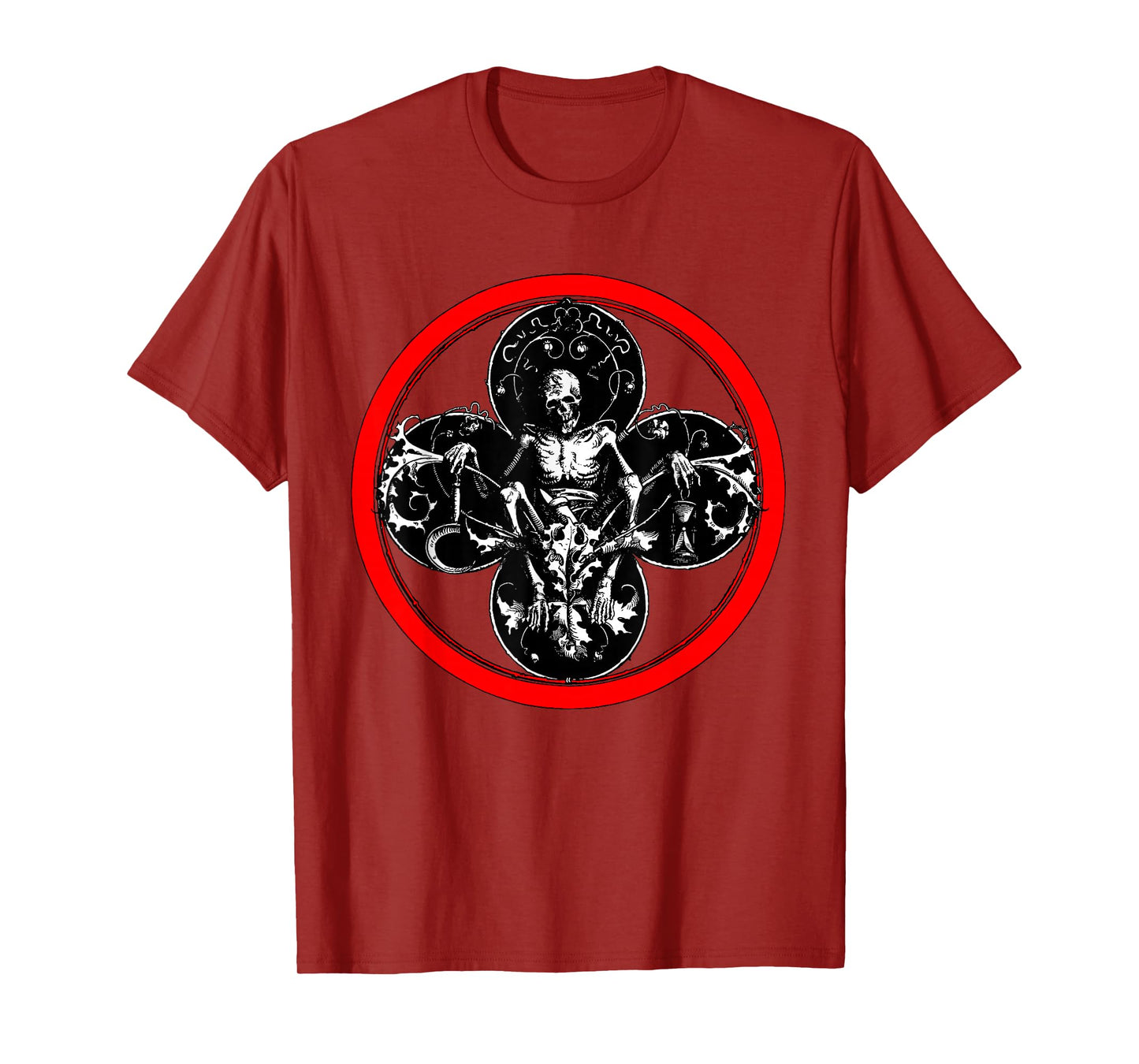 Victorian Gothic Skeleton T-Shirt