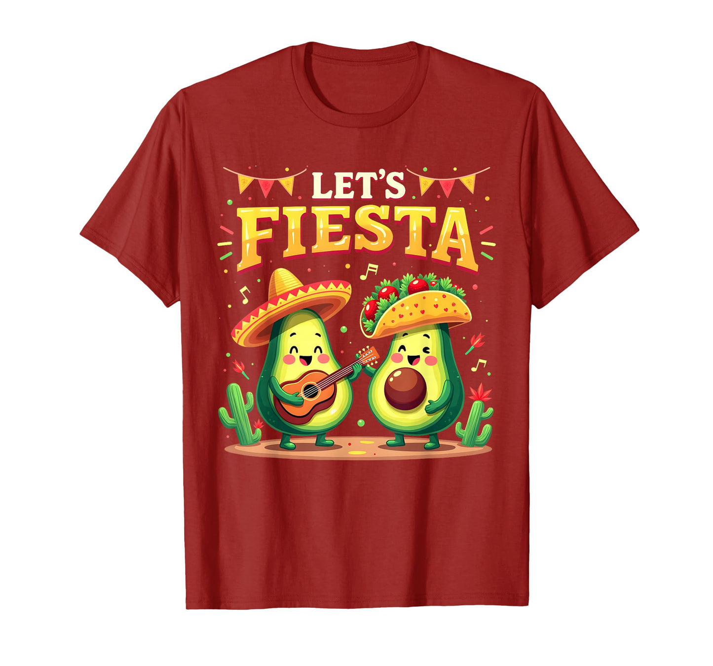 Lets Fiesta 5 Cinco De Mayo For Women Men Boys Girls Mexican T-Shirt