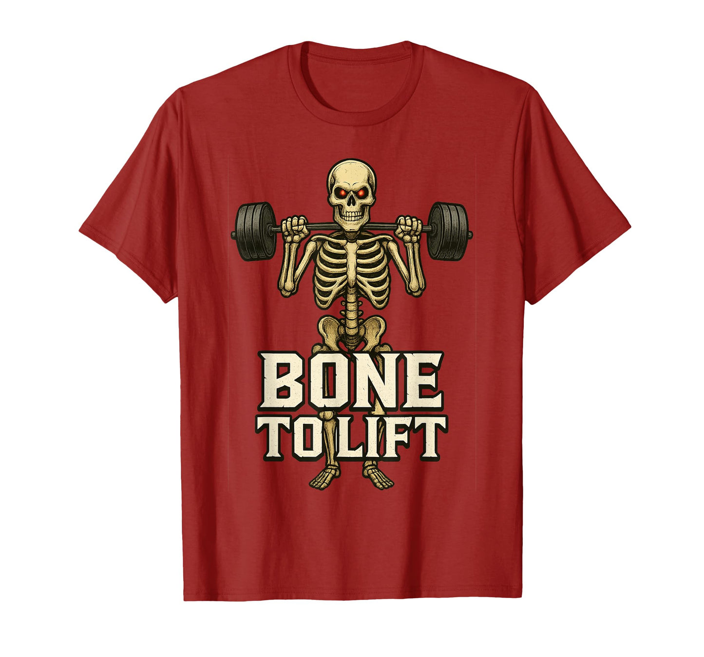 Funny Cartoon Skeleton Play on Words T-Shirt