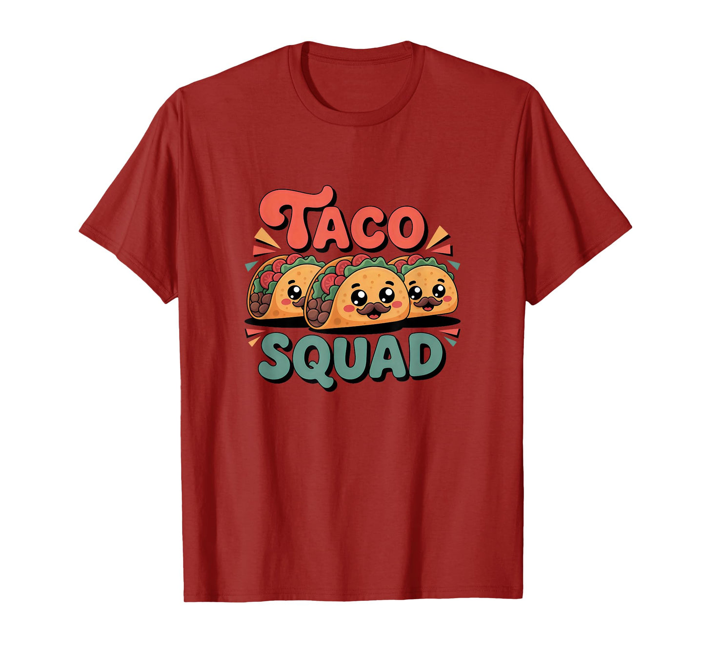 Taco Tuesday Squad Mexican Food T-Shirt