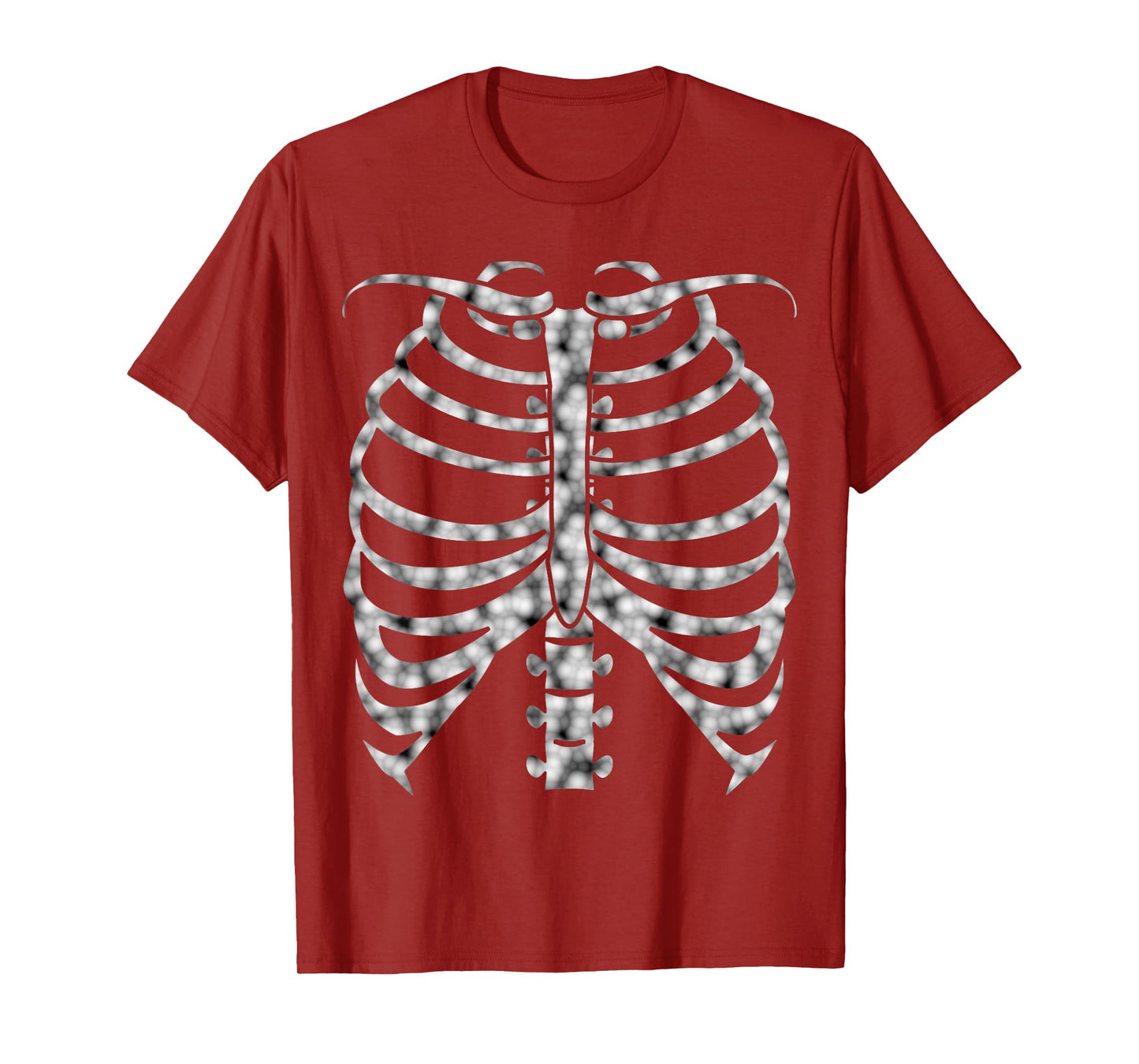 Creepy Skeleton Bones Halloween T-Shirt