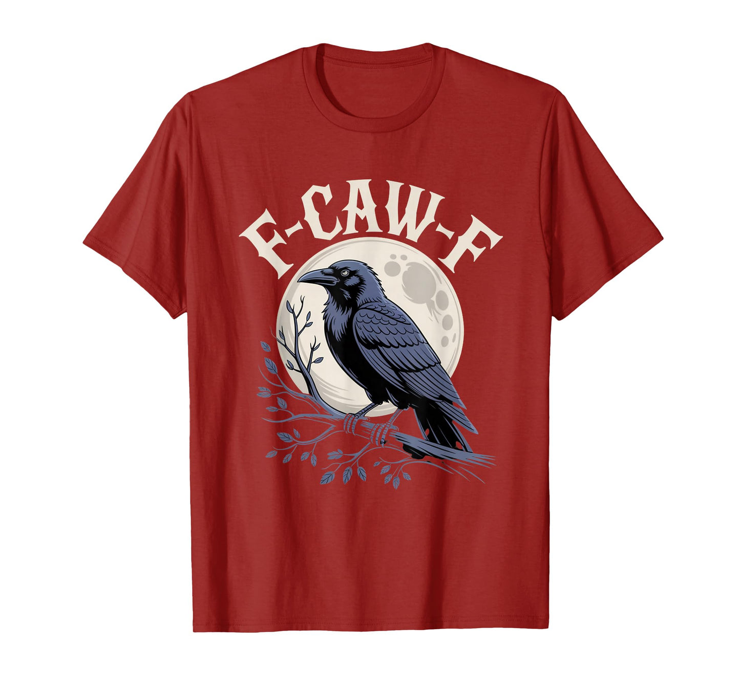 Funny F-CAW-F Crow Gothic T-Shirt