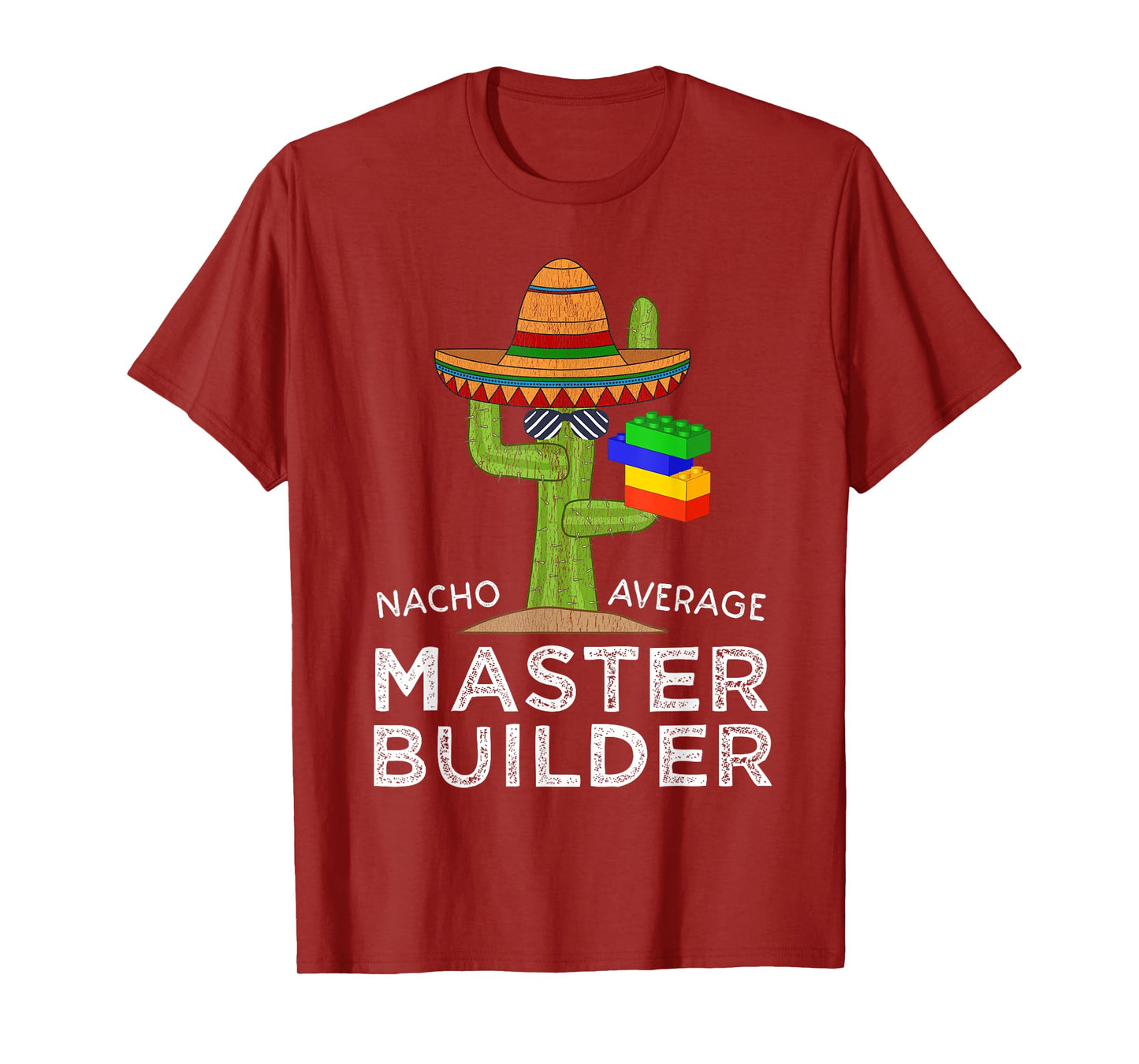 Fun Cute Building Blocks Lover Saying | Funny Master Builder T-Shirt