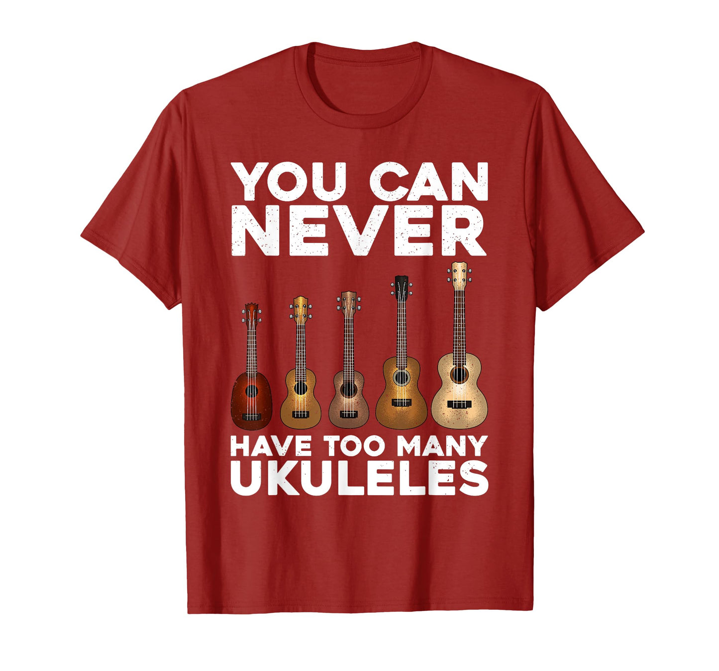 Funny Ukulele Art For Men Women Ukulele Lover Ukulele Player T-Shirt