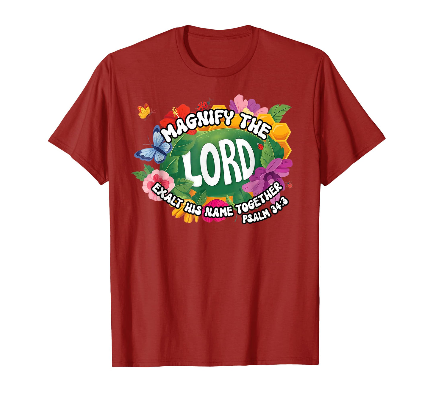 VBS 2025 Summer Camp Magnify The Lord Christian T-Shirt