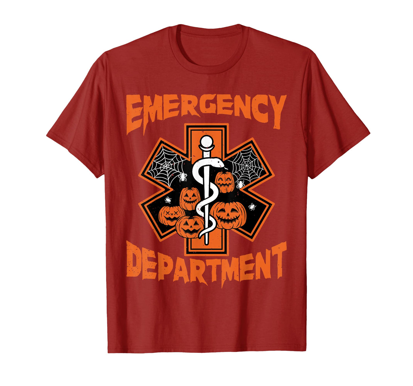 Emergency Department Funny Halloween ER Nurse Women Men T-Shirt