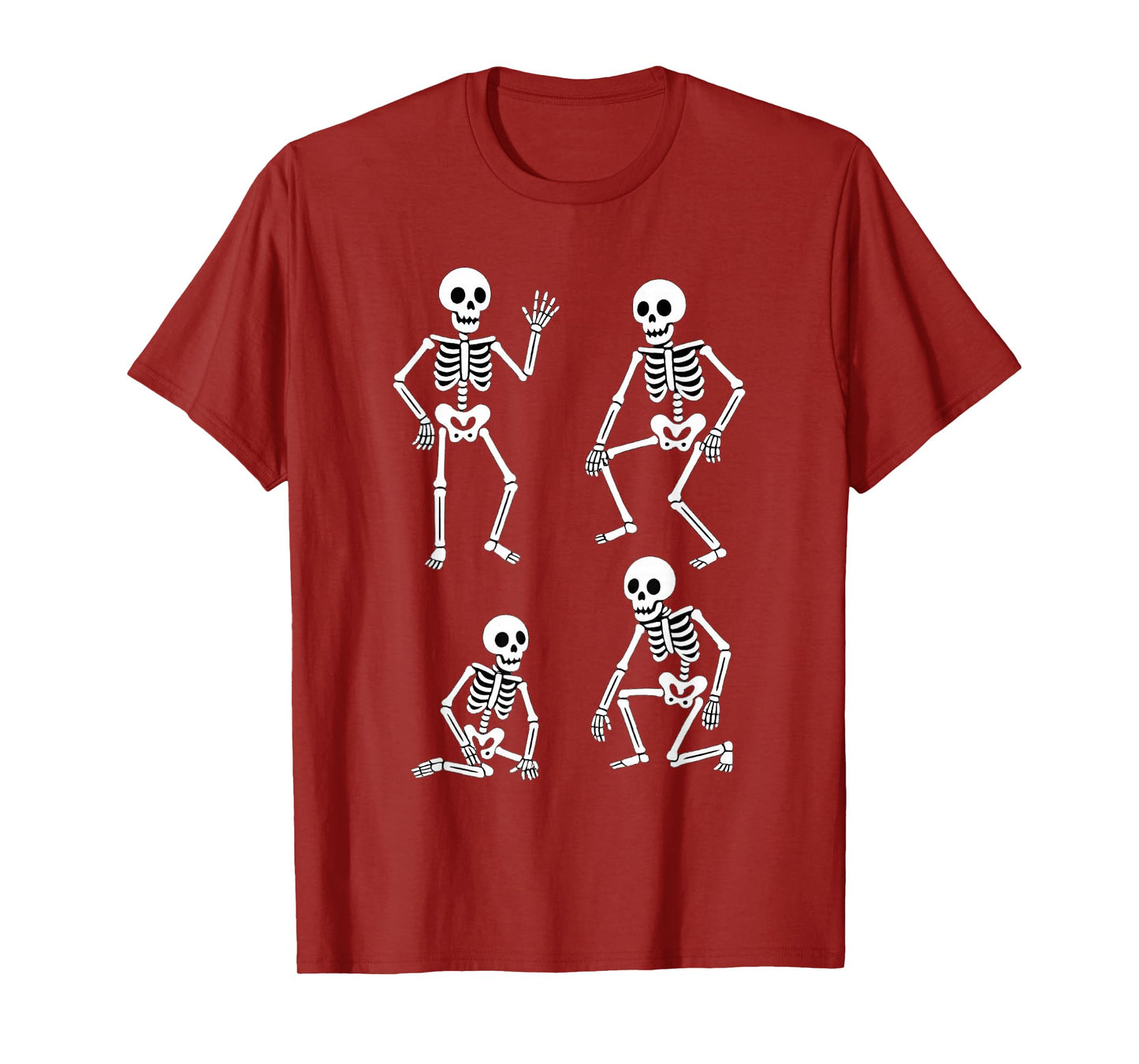 Halloween Party Skeletons Spooky Fun Dancing Skeleton T-Shirt