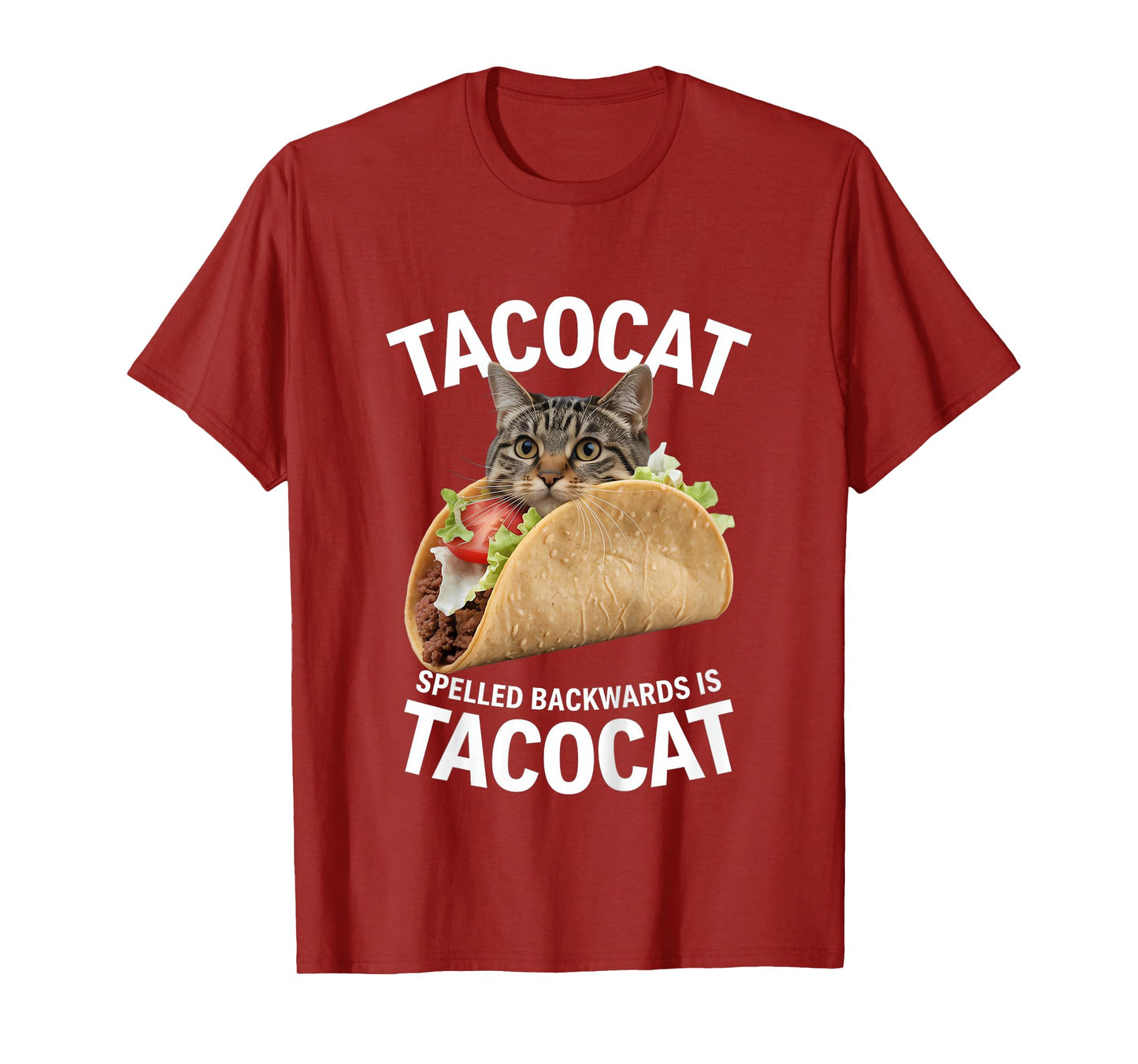 Tacocat Spelled Backwards Tshirt Youth T-Shirt
