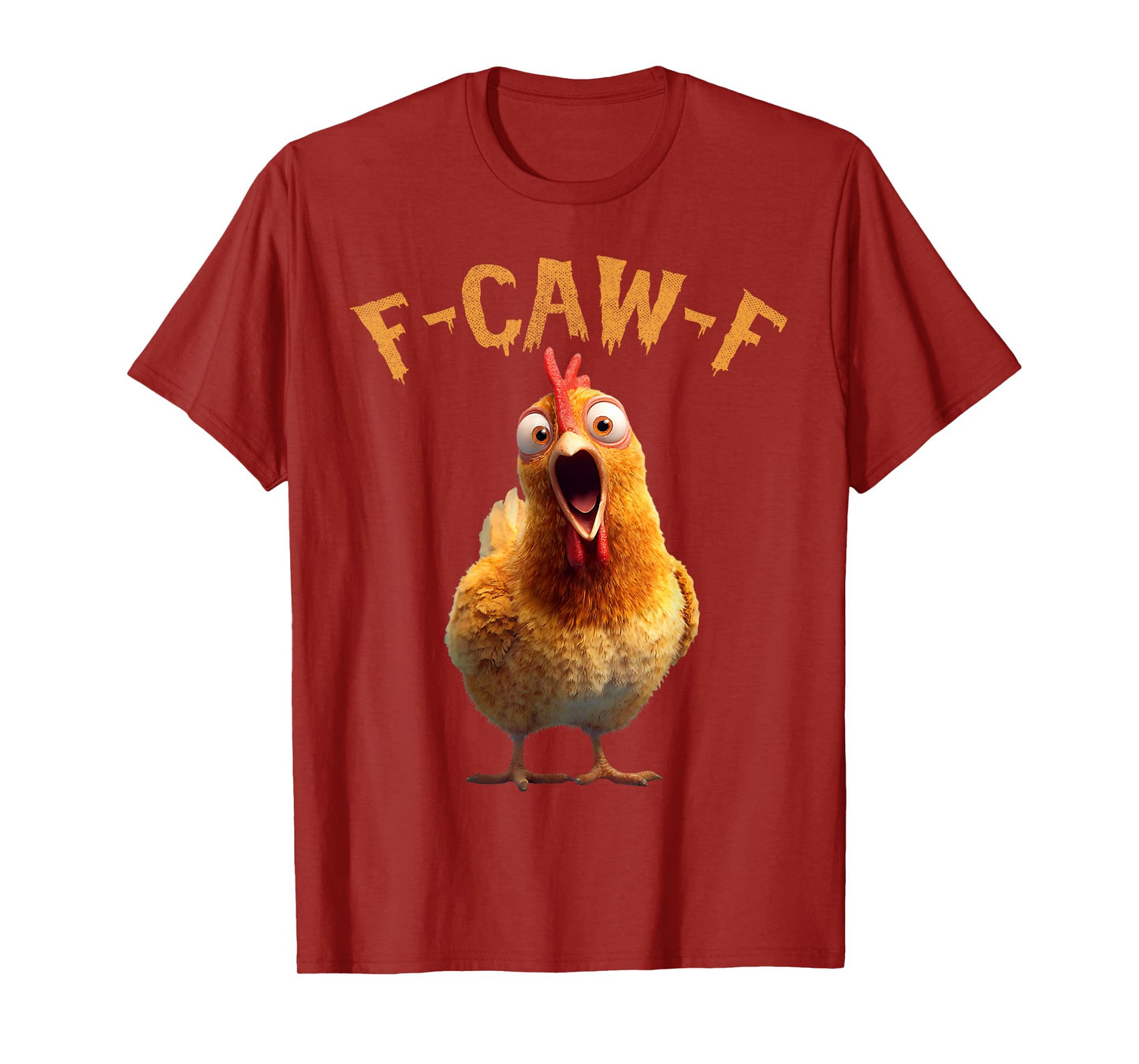 Funny F-Caw-F Chicken FCAWF Rooster Halloween Bird Crow T-Shirt