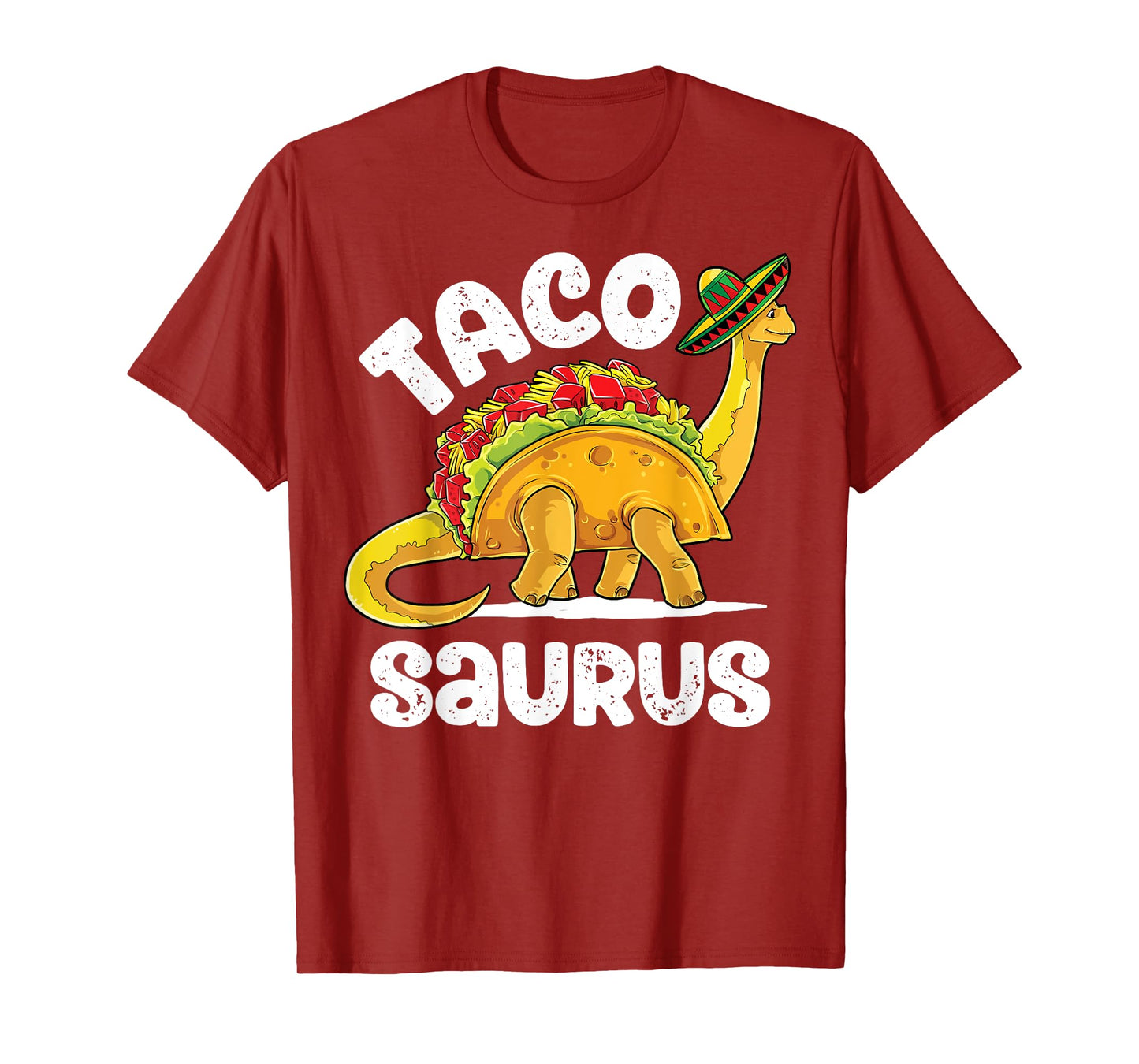 Tacosaurus Taco Dinosaur T rex Funny Cinco de Mayo Men Women T-Shirt
