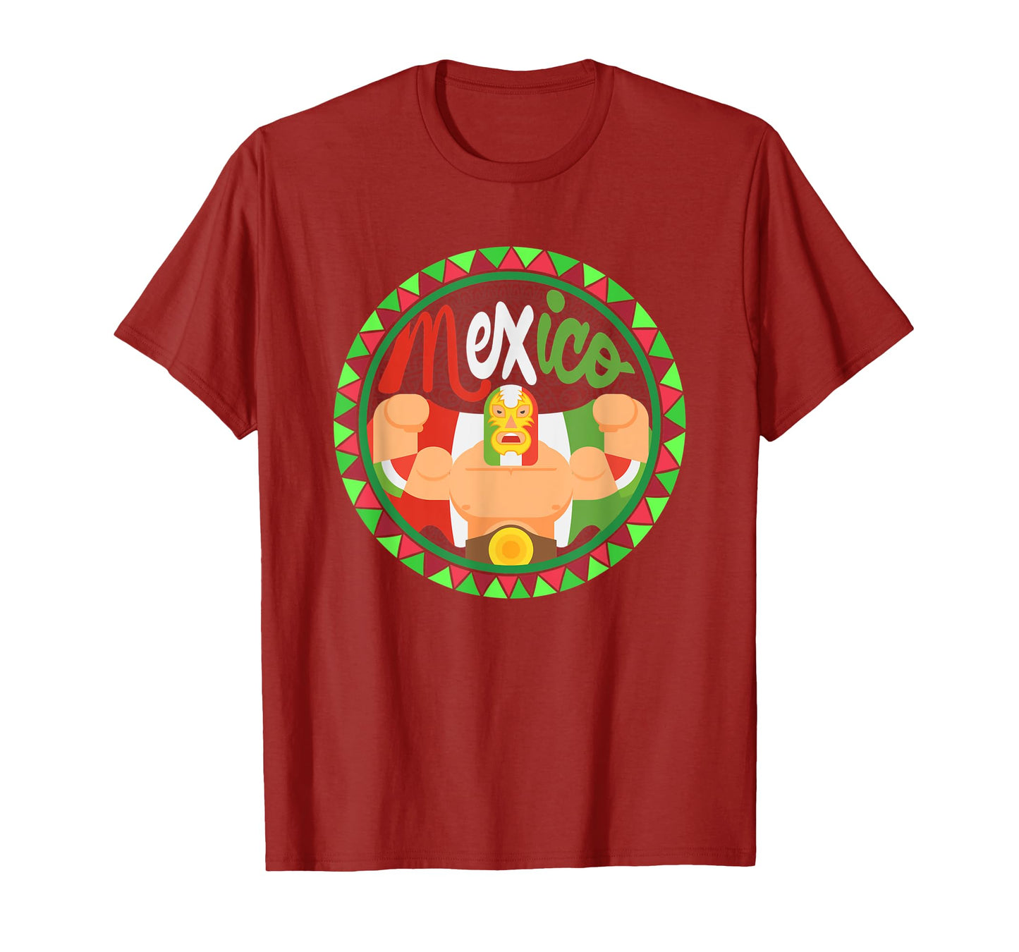 Mexican Wrestler Lucha Libre T Shirt for Mexican Wrestling