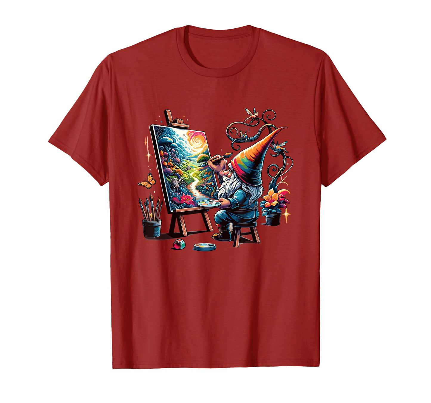 Garden Gnomes Gnome Lover Funny Gnome Gardening T-Shirt