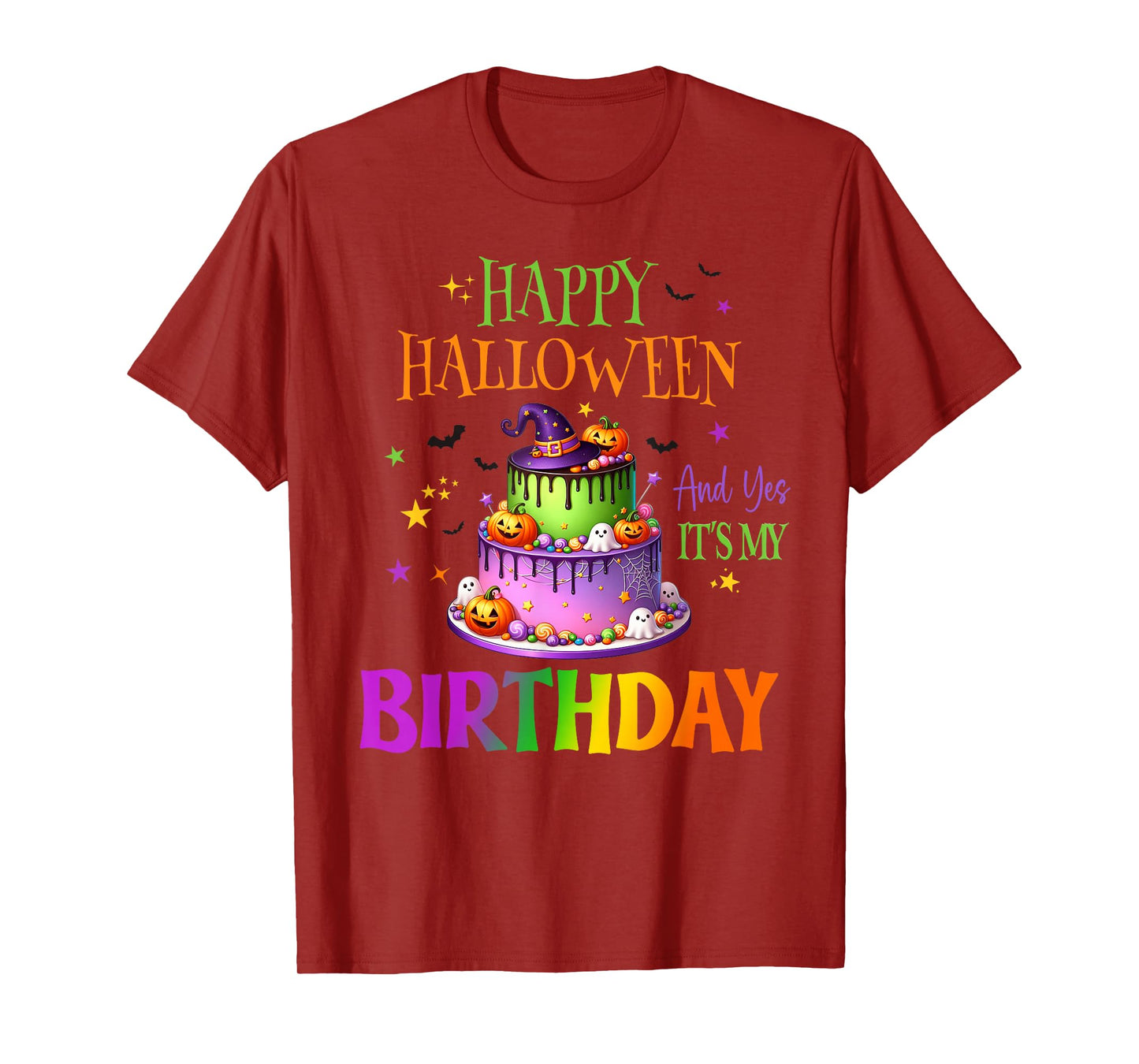 Halloween Skeleton Birthday Boy Party Spooly Girls Bday T-Shirt