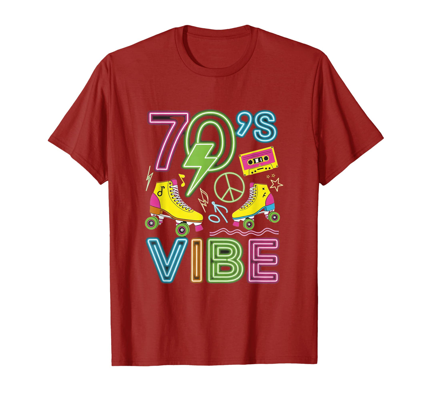 70s Vibe 1970s Fashion Theme Party Outfit Seventies Costume T-Shirt