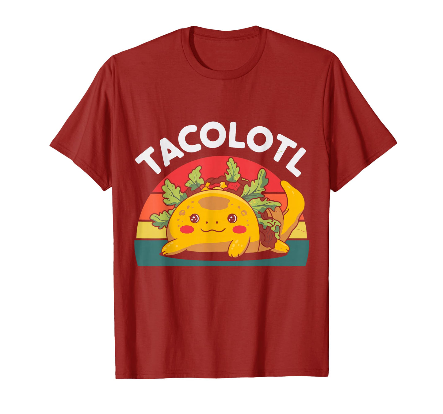 Taco Axolotl Funny Taco Day Fiesta Party Mexican Food T-Shirt
