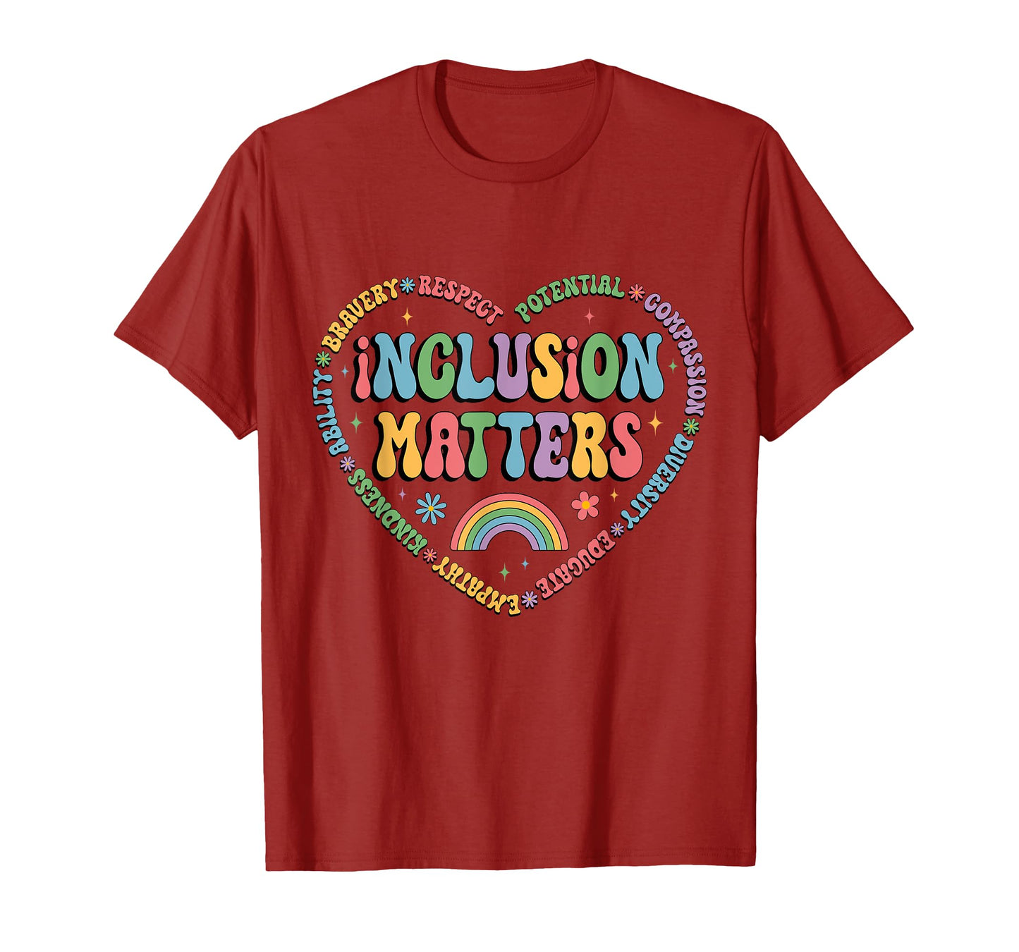 Autism Awareness Special Education Teacher Inclusion Matters T-Shirt