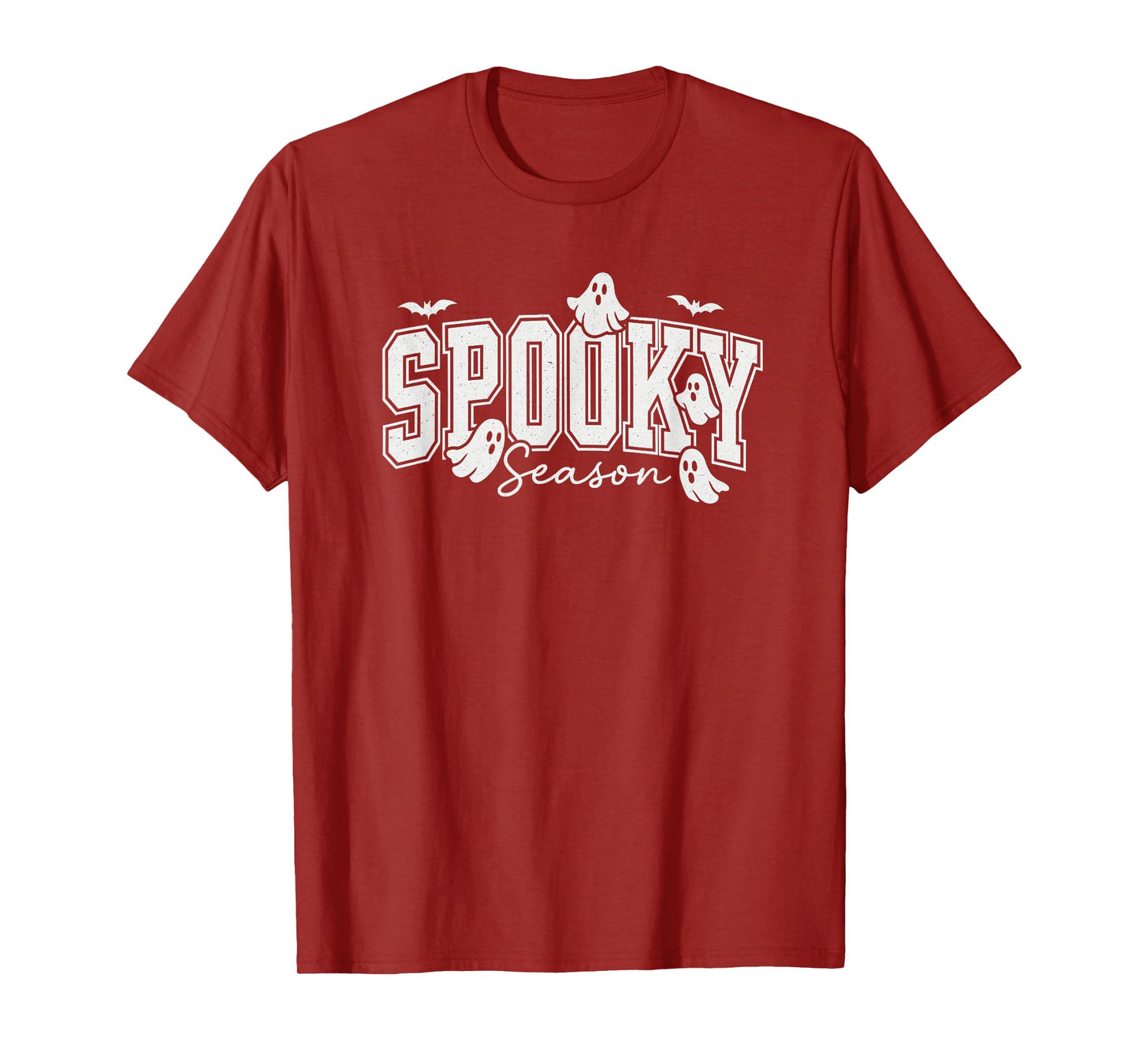 Halloween Ghost Spooky Costume Pocket Men Women Kids T-Shirt