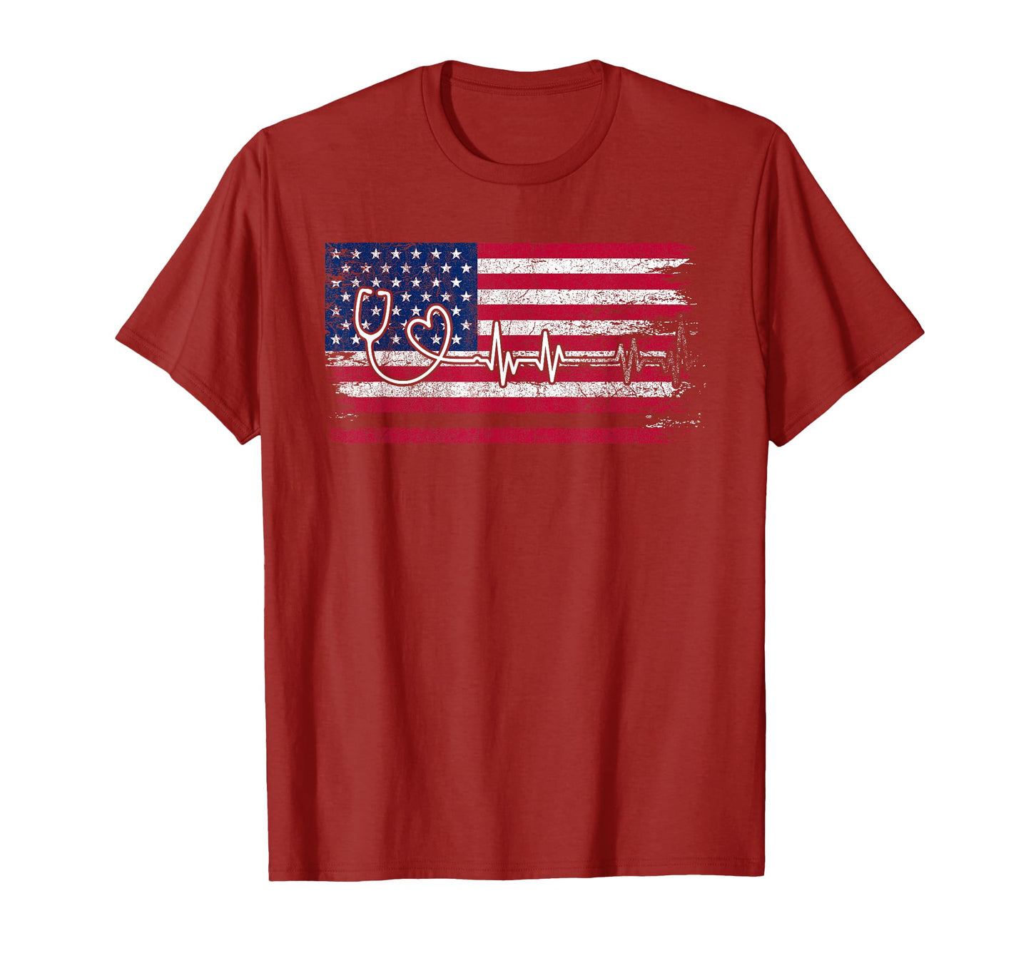 American Flag Nurse T-Shirt