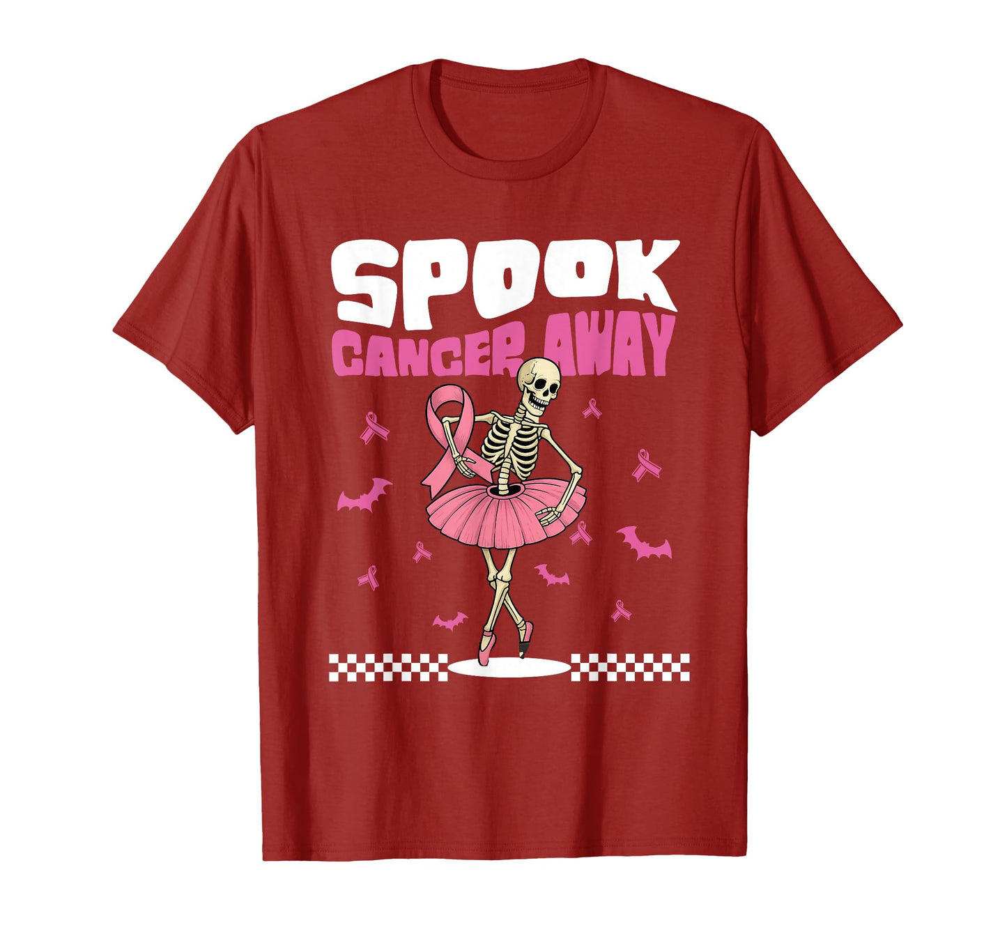 Spook Dance for Fight Breast Cancer Awareness Halloween T-Shirt