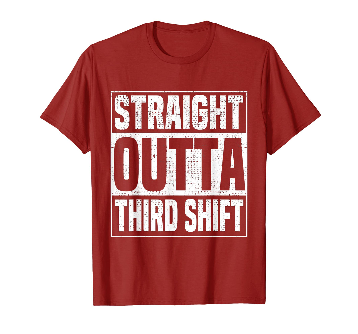 Funny Night Shifters 3rd Shift Work Midnight Crew Third T-Shirt
