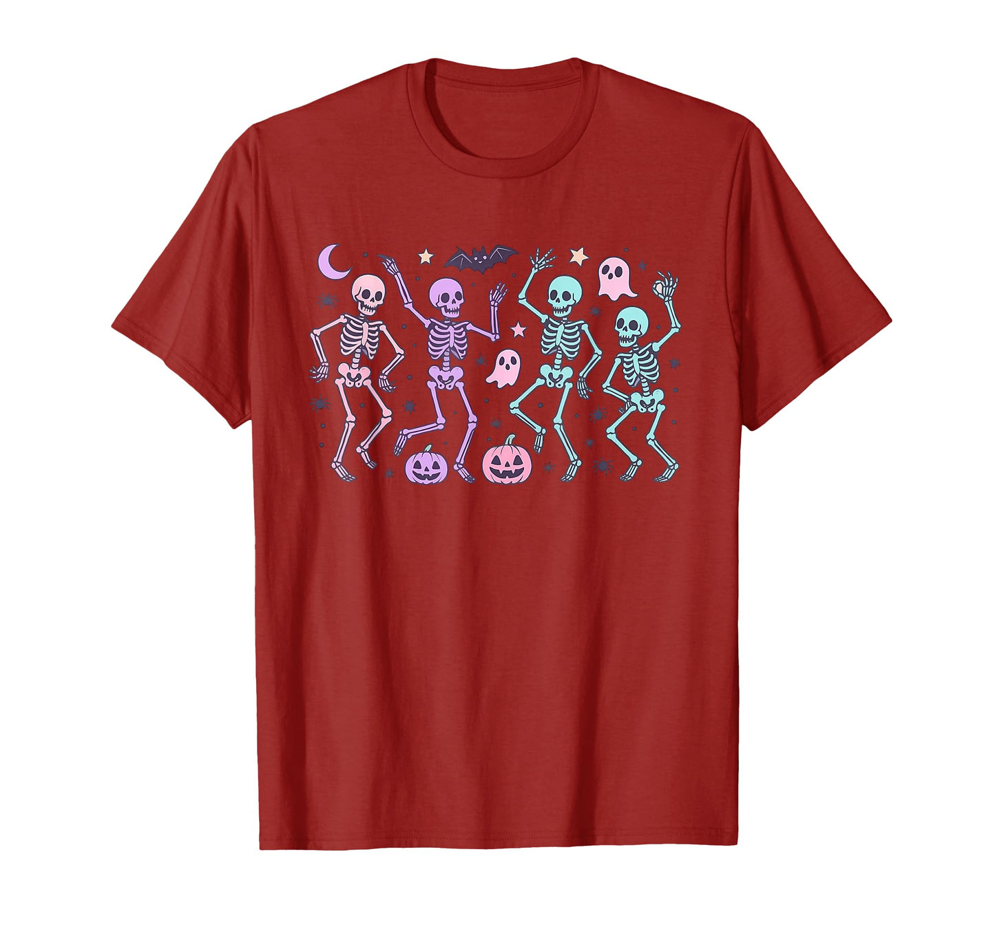 Dancing Skeletons Halloween Dance of Death Macabre Skeleton T-Shirt