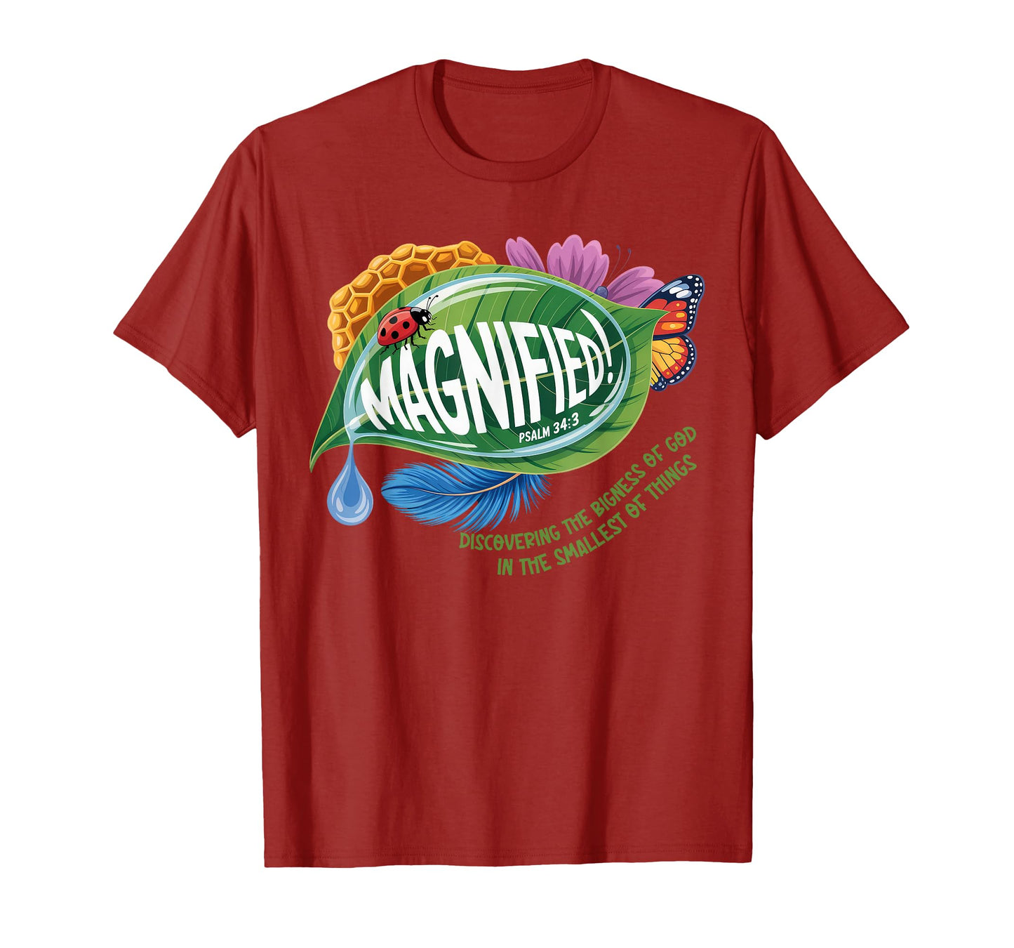 VBS 2025 Magnified Smallest Insects Adventure VBS Bible T-Shirt