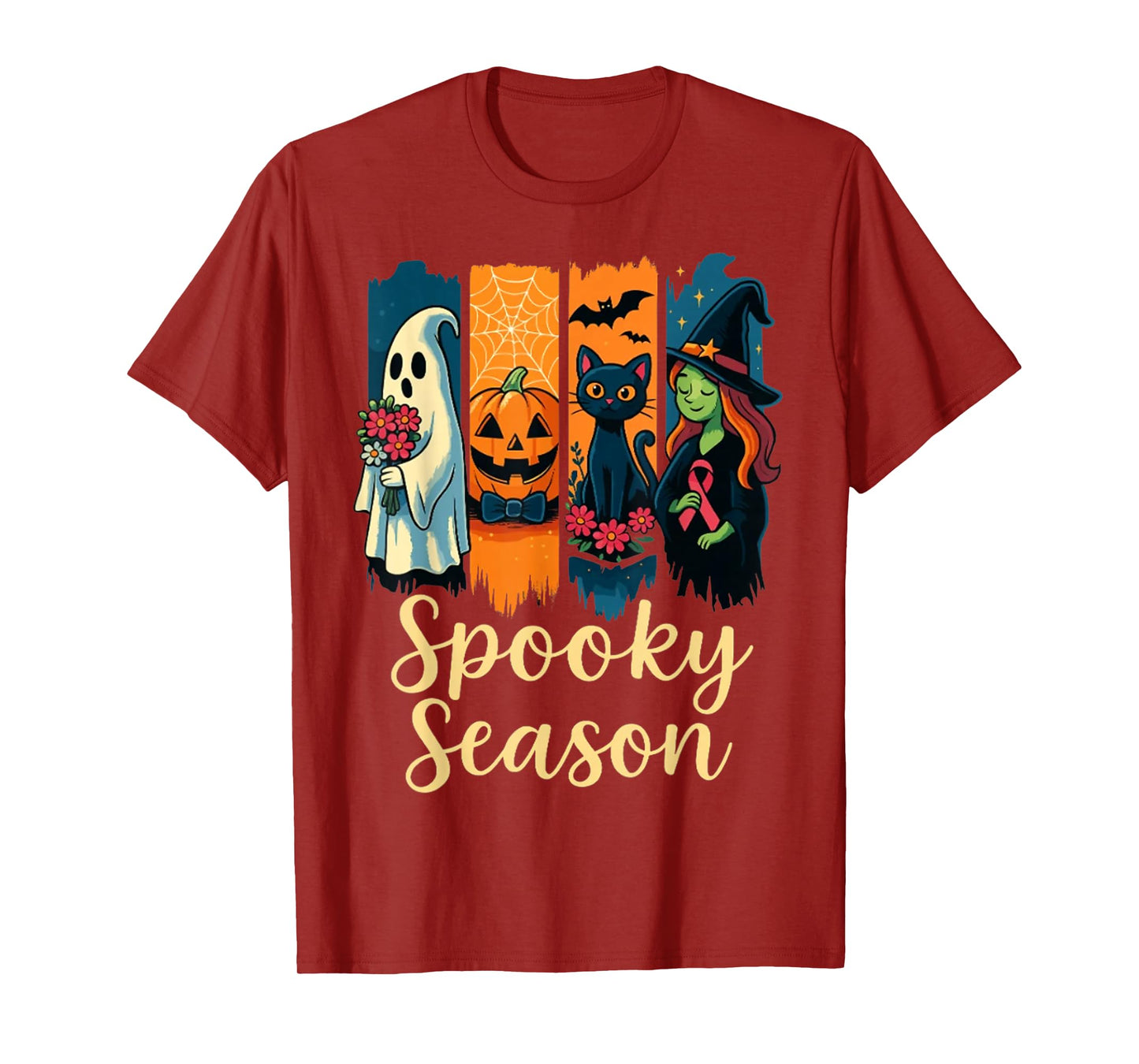 Vintage Halloween Costume Spooky Season T-Shirt