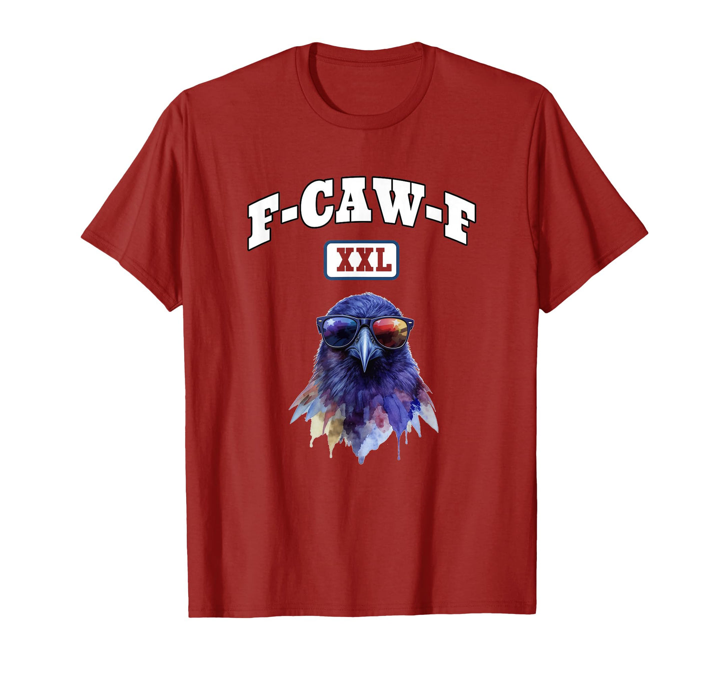 F-Caw-F Funny Crow Raven Men Women T-Shirt