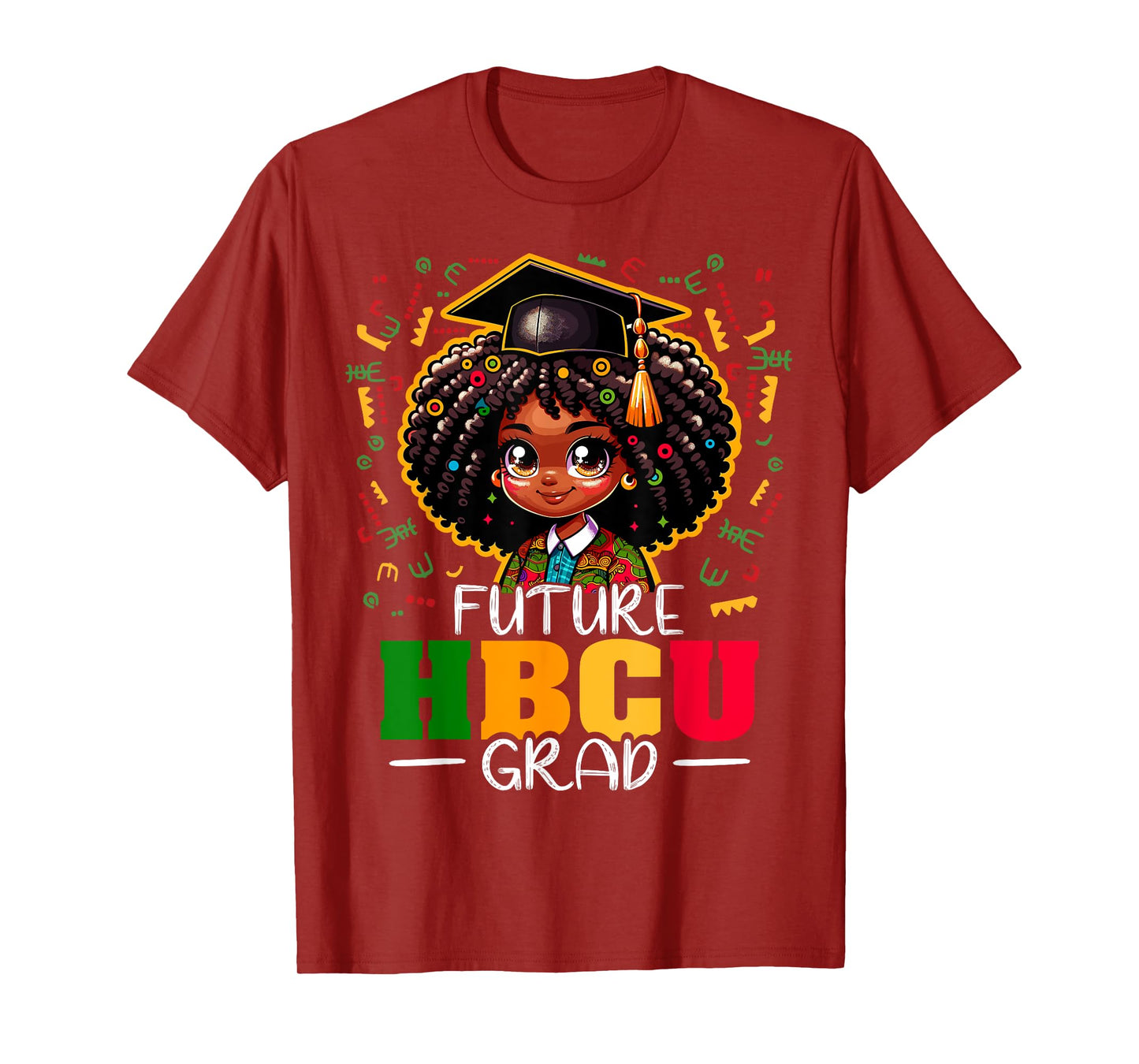 Future HBCU Grad Black Girl Kids Graduation HBCU T-Shirt