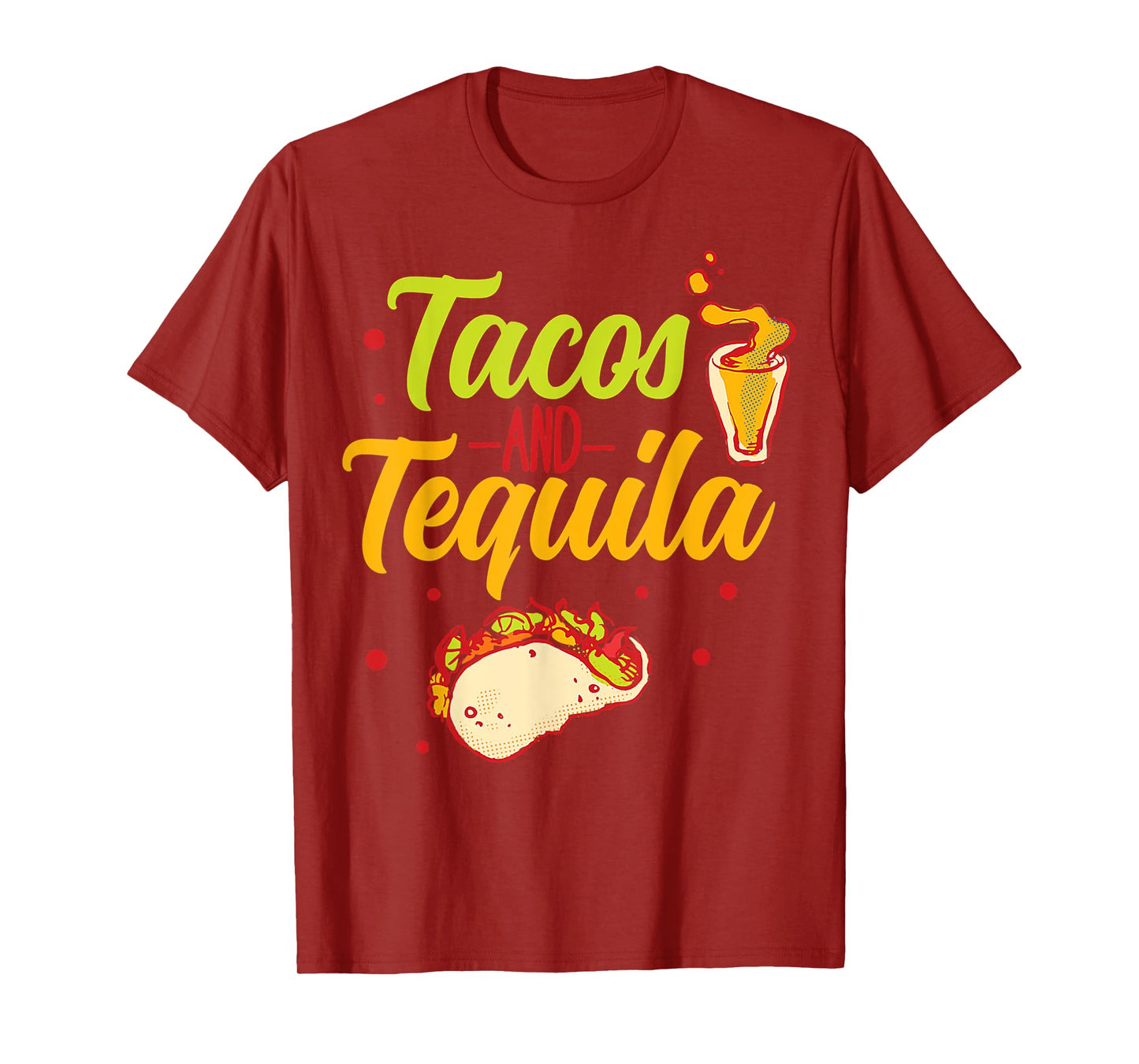 Tacos And Tequila Cinco De Mayo T-Shirt