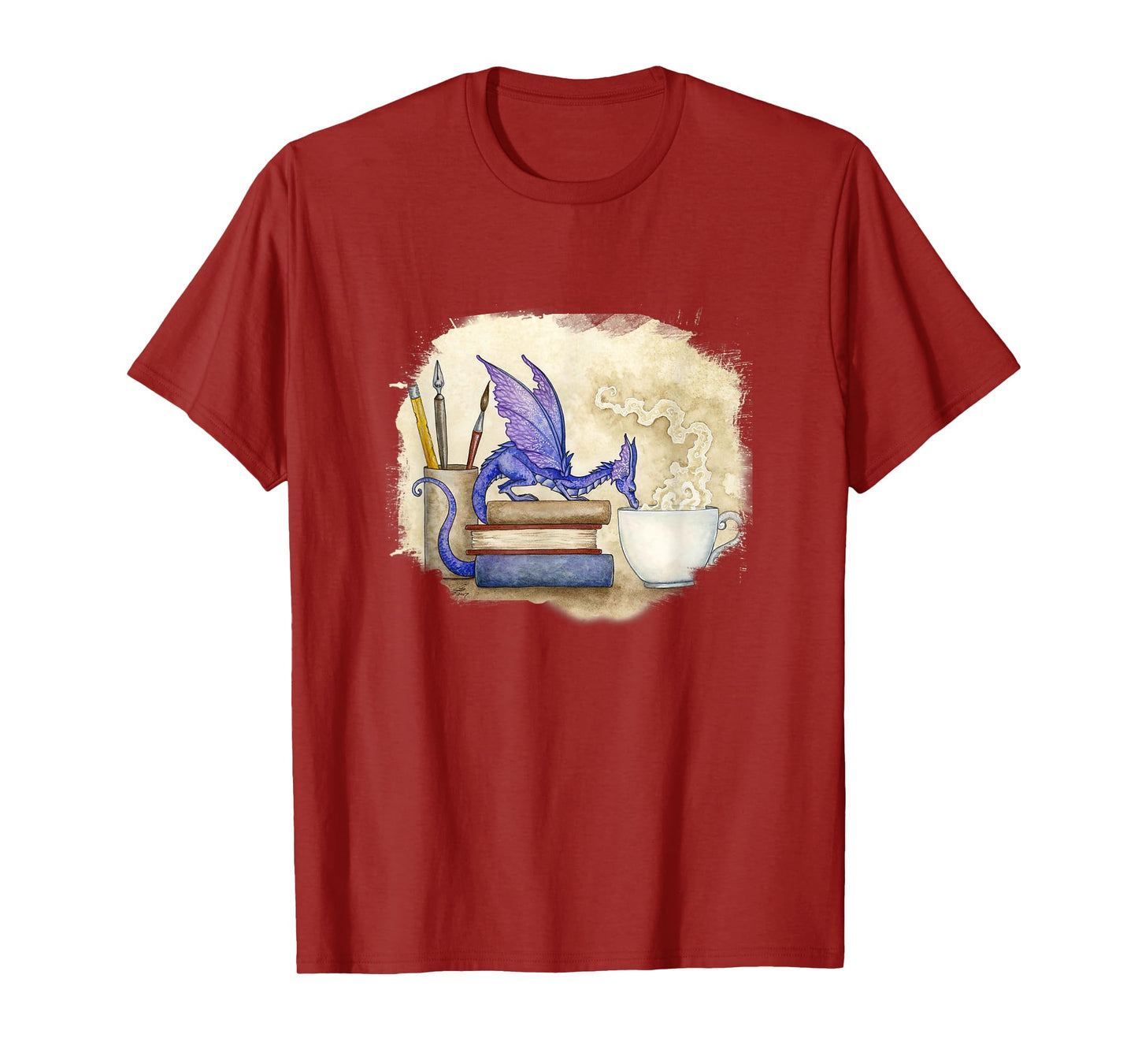 Random Galaxy Amy Brown Art Dragon Books Tea Coffee T-Shirt