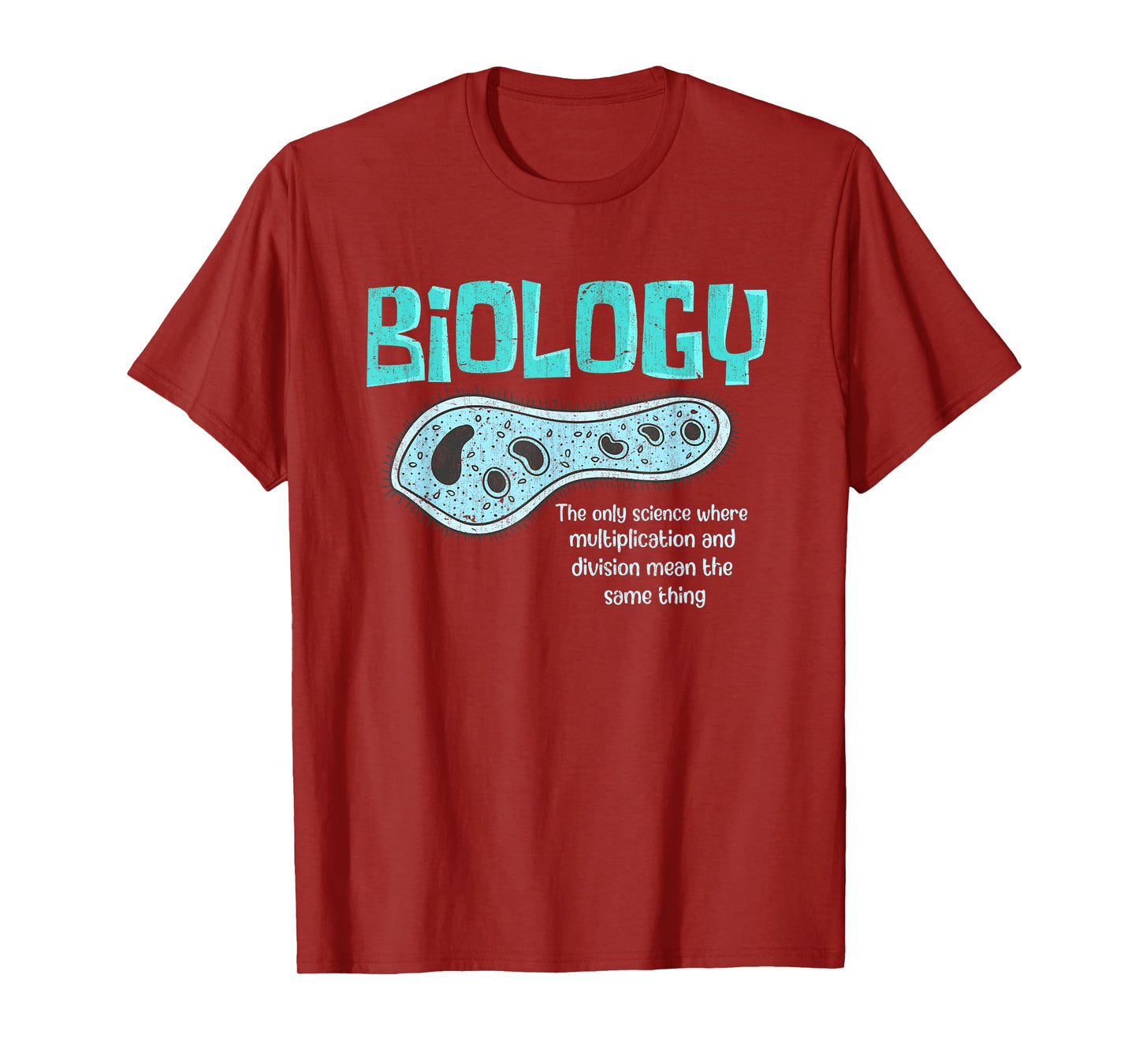 Biology The Only Science Cells Biologist Pun Funny Biology T-Shirt