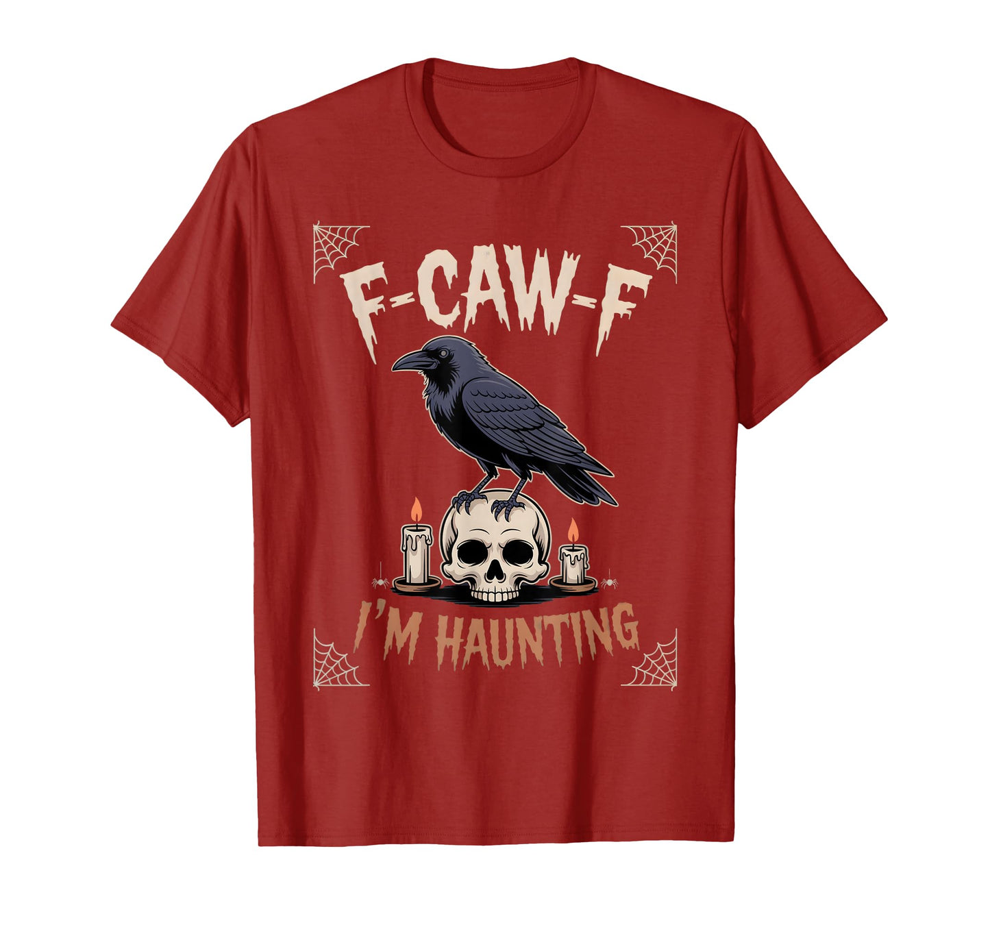 Black Crow, F-Caw-F Funny Black Bird Moon Bird Lover f-caw-f T-Shirt