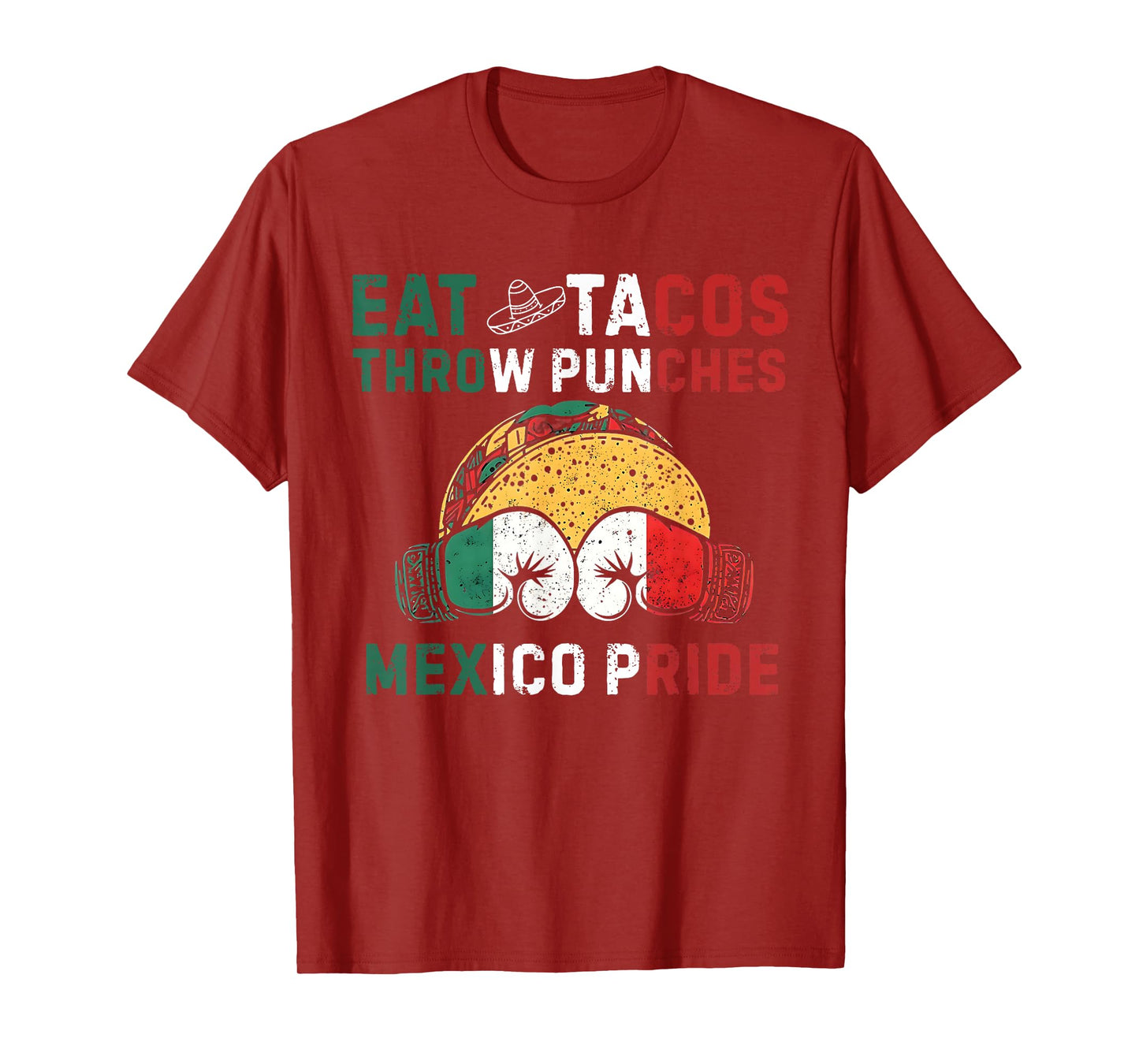 Hispanic Heritage Month Mexico Boxing Tradition T-Shirt
