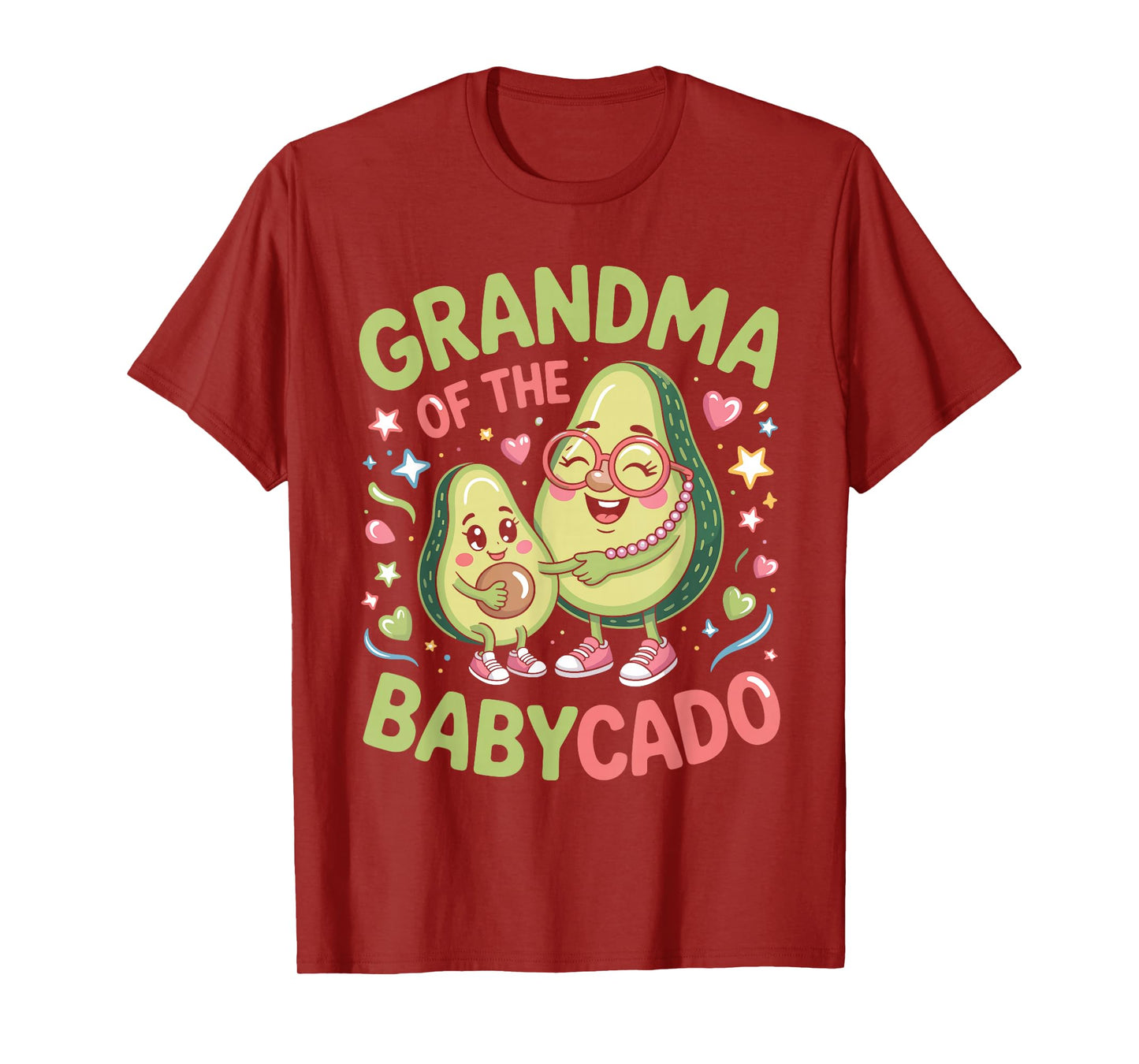 Grandma of The Babycado Shirt Pregnancy Shirt Avocado T-Shirt