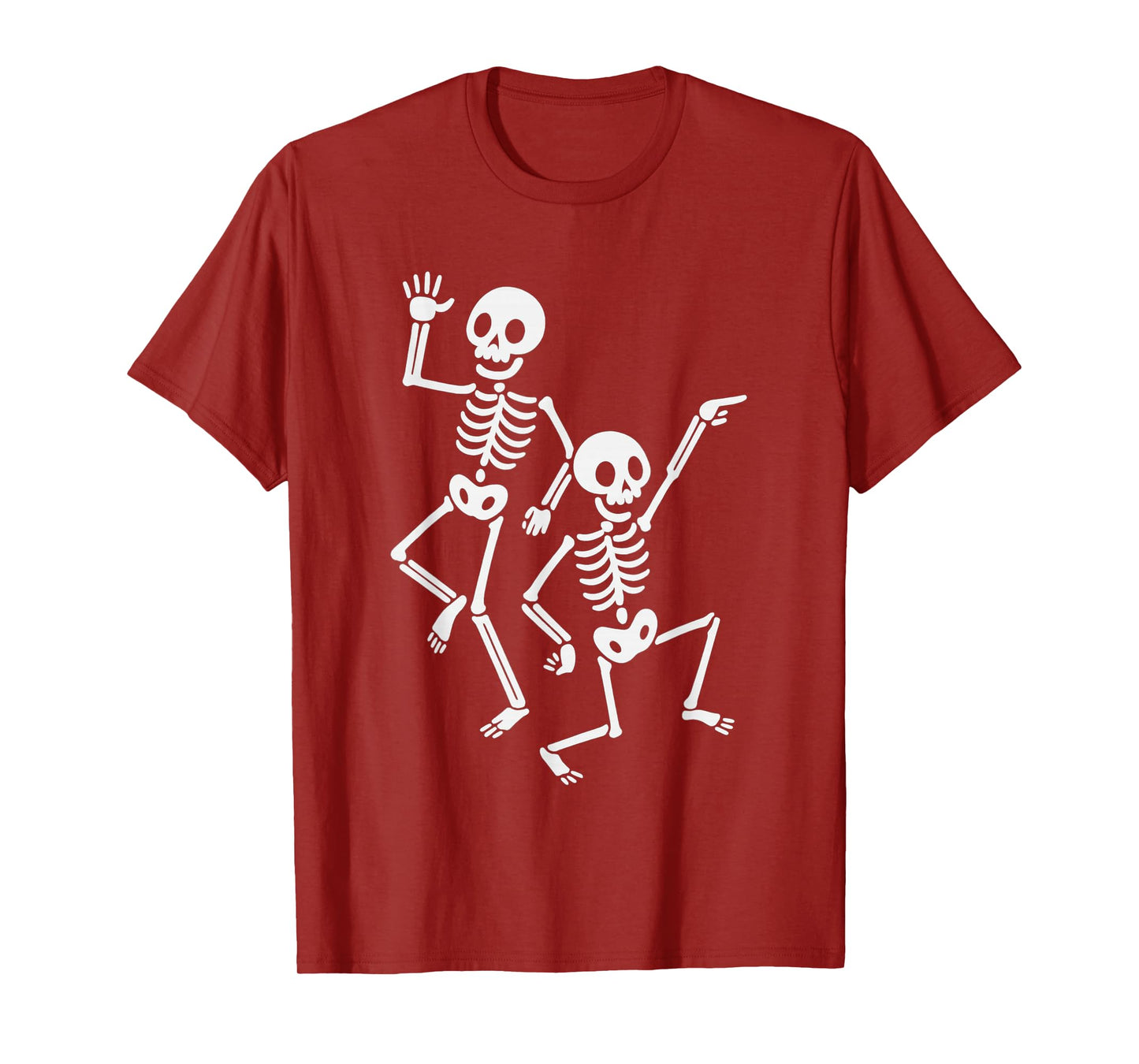 Dancing Skeletons Halloween Bash Spooky Party Vibes Tee T-Shirt