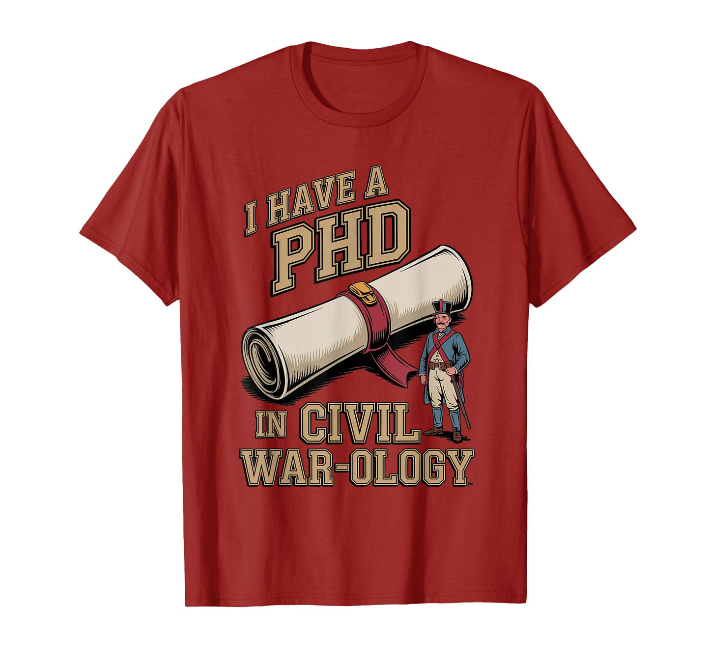 Civil War Reenactor Apparel for History Buffs and Teachers T-Shirt