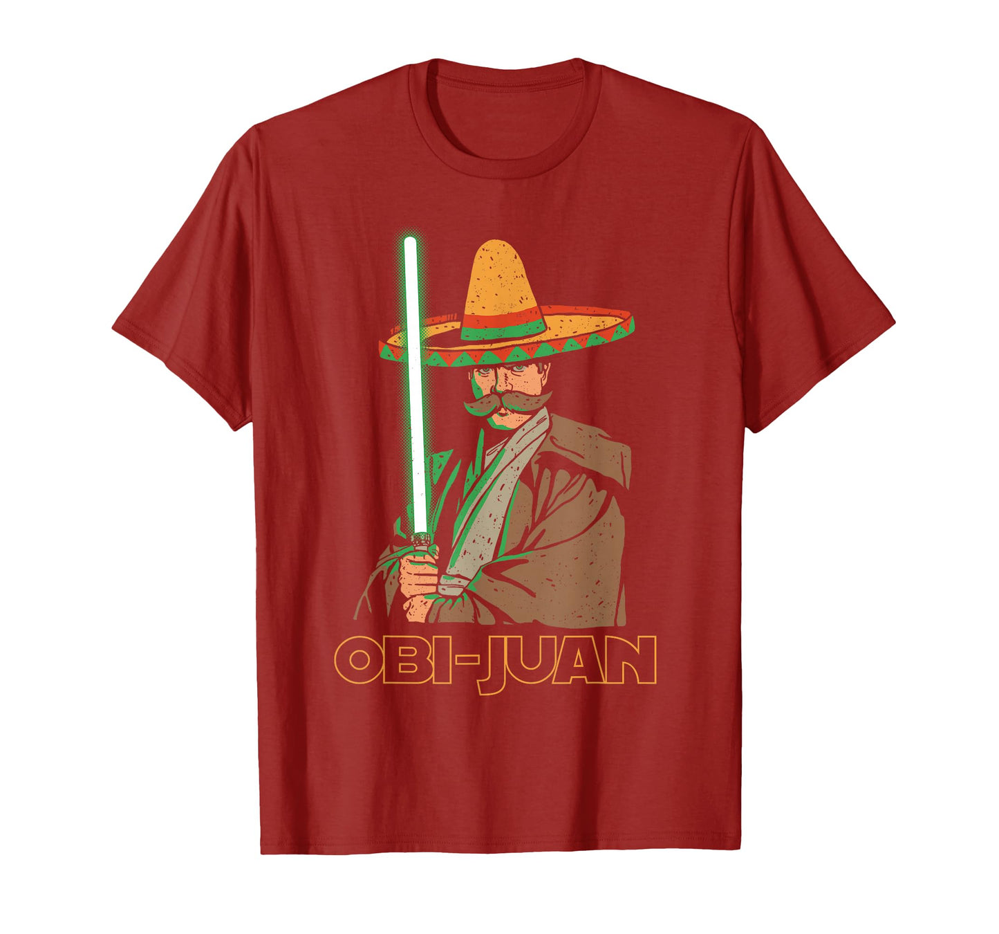 Obi Juan Funny Cinco De Mayo Mexican Movie Nerd Lover Shirt T-Shirt