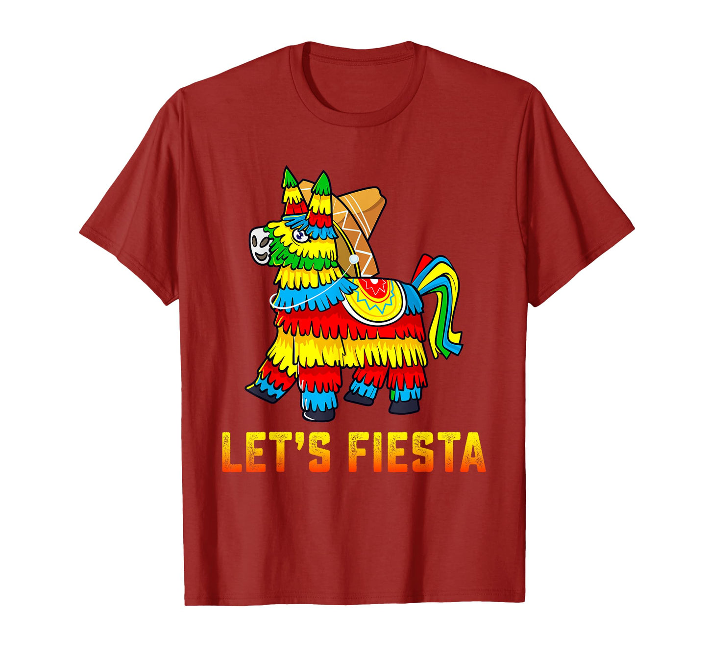 Let's Fiesta Pinata Cinco De Mayo Party Mexican T-Shirt